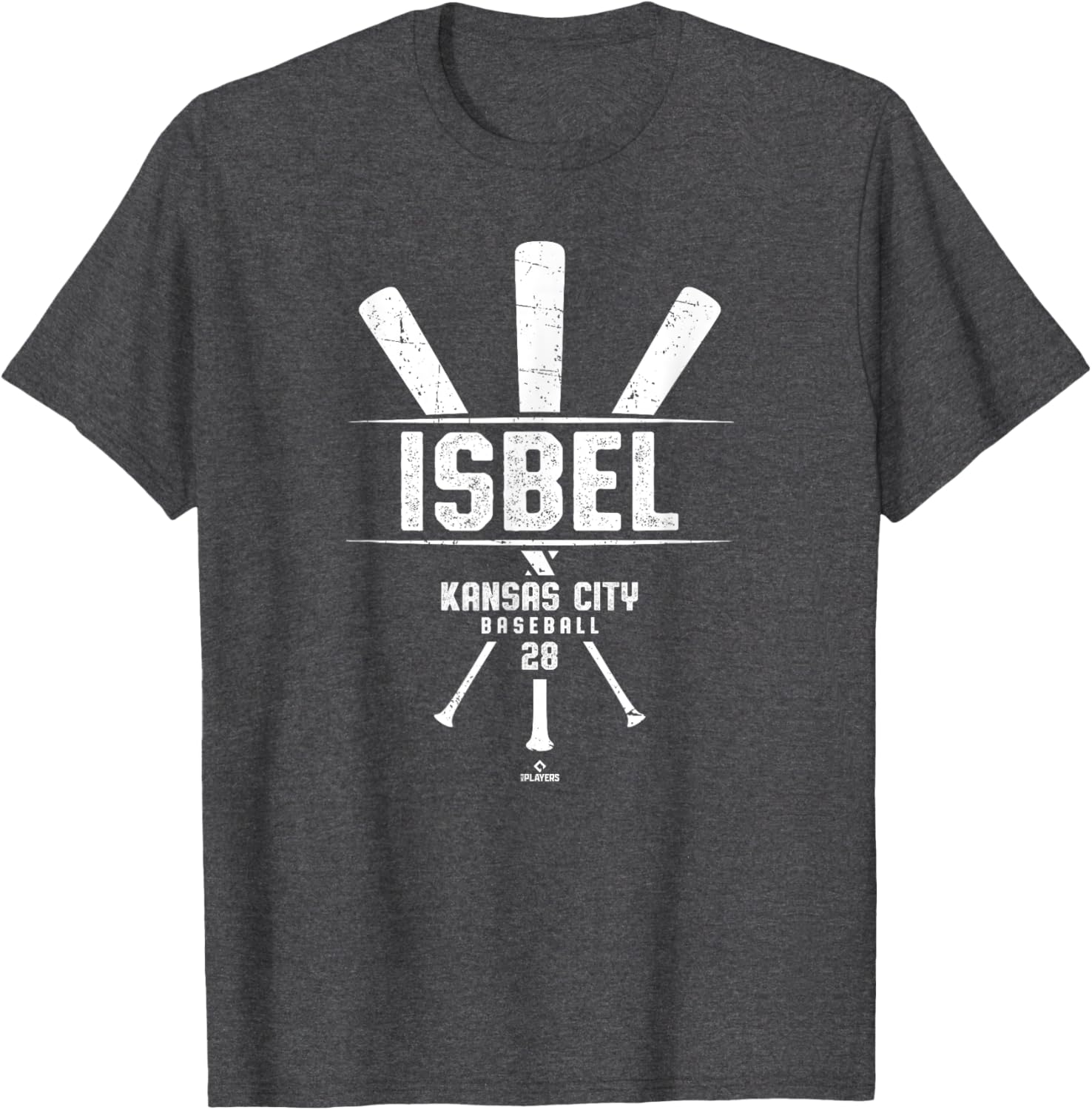 Vintage Baseball Bat Kyle Isbel Kansas City T-Shirt for Game Day Fans - 4
