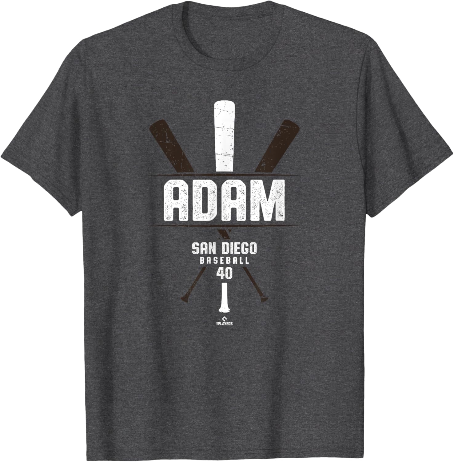 Vintage Baseball Bat Gameday Jason Adam San Diego T-Shirt for Fans - 2