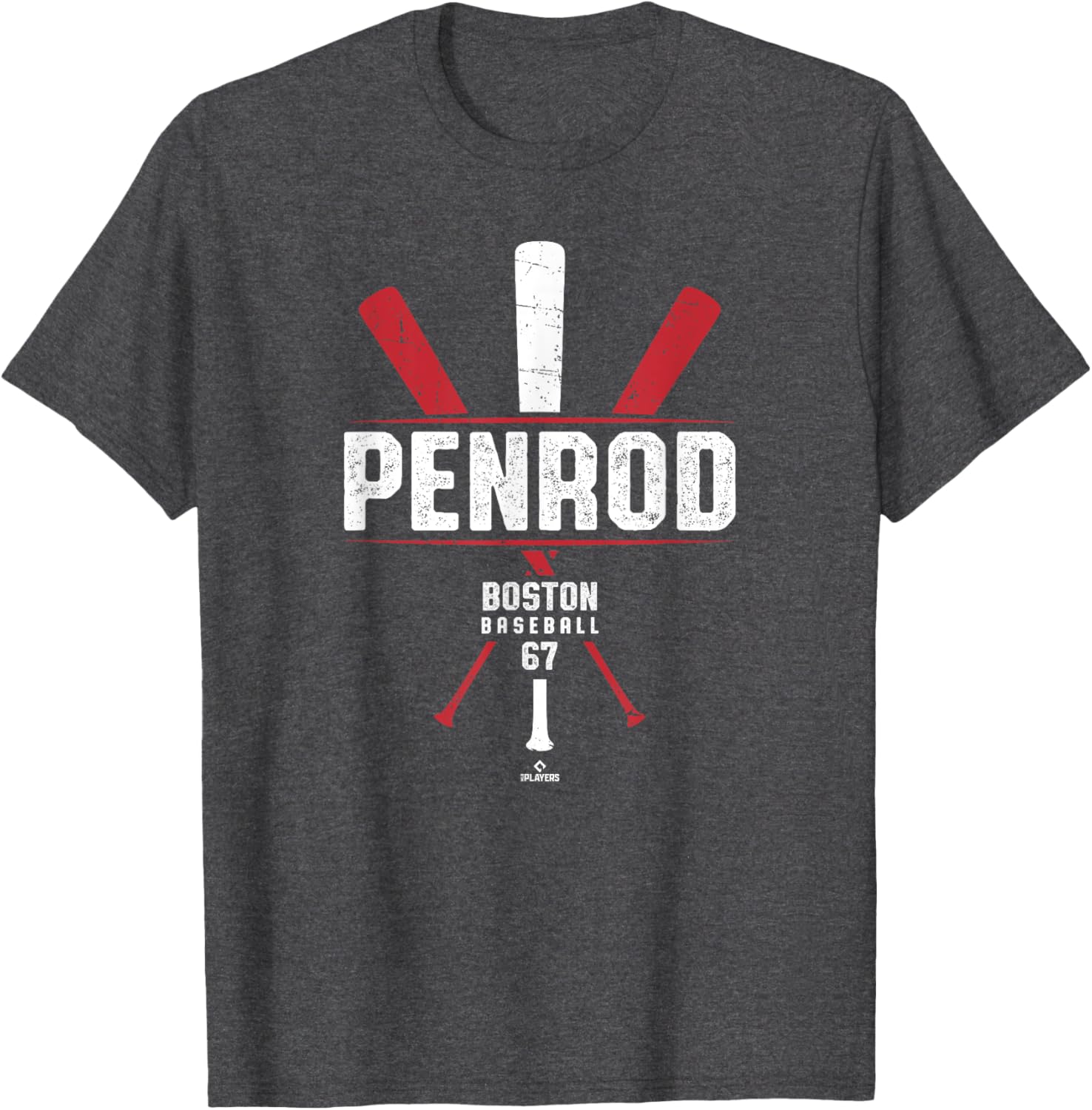 Vintage Baseball Bat Gameday Zach Penrod Boston T-Shirt for Fans - 1