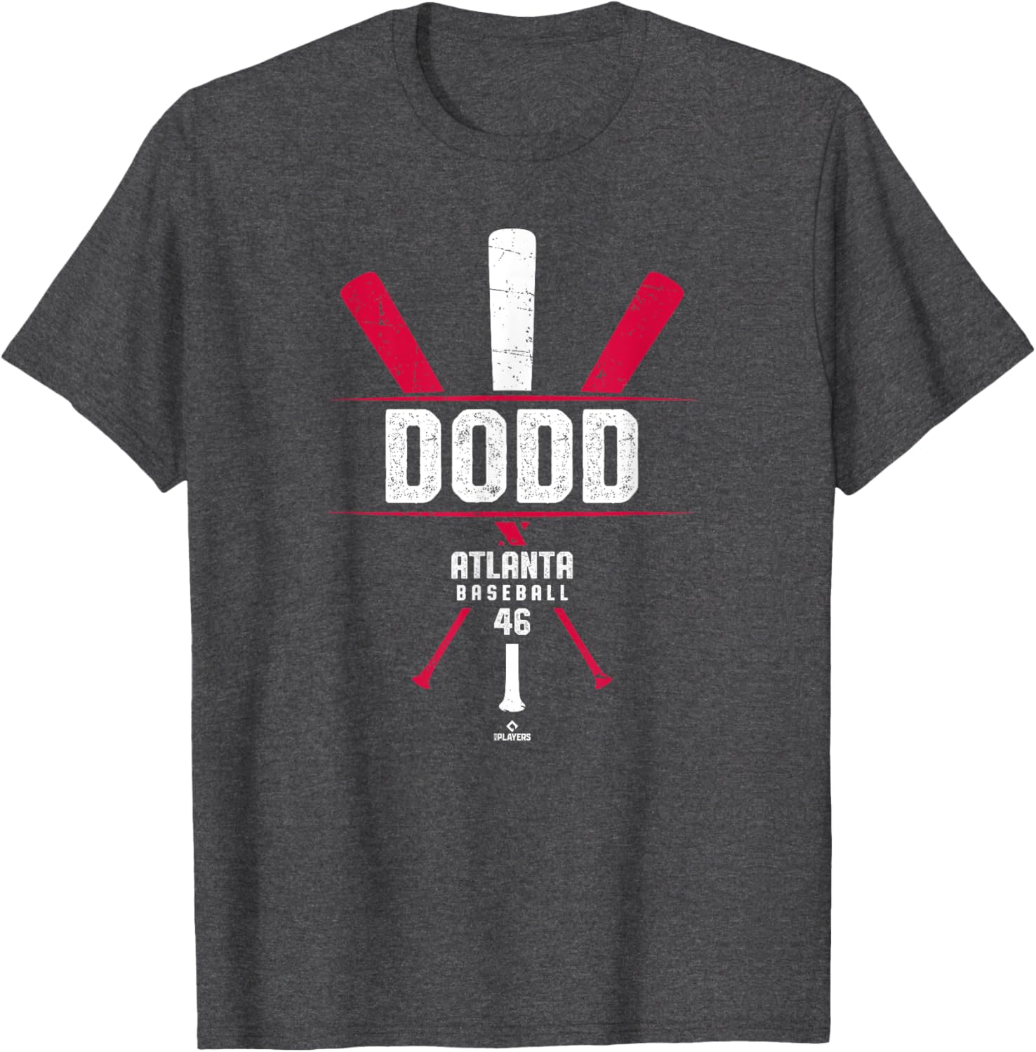 Vintage Baseball Bat Dylan Dodd Atlanta T-Shirt for Game Day Fun - 4