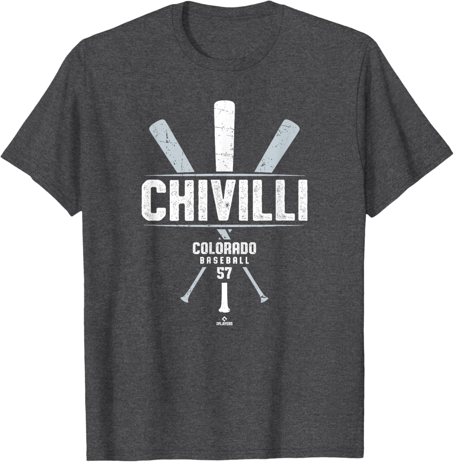 Vintage Baseball Bat Gameday Angel Chivilli CO T-Shirt for Fans - 1