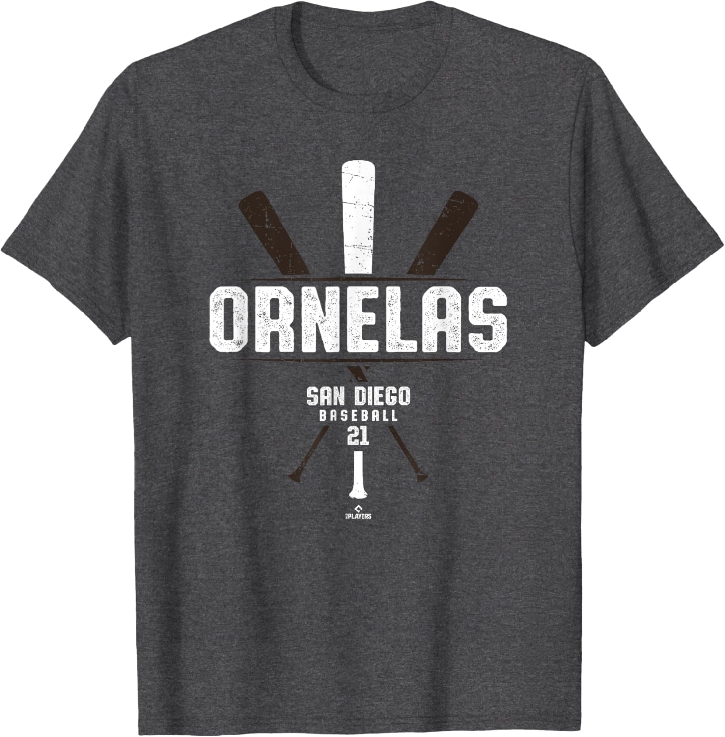 Vintage Baseball Bat Gameday Shirt by Tirso Ornelas in San Diego Style - 5