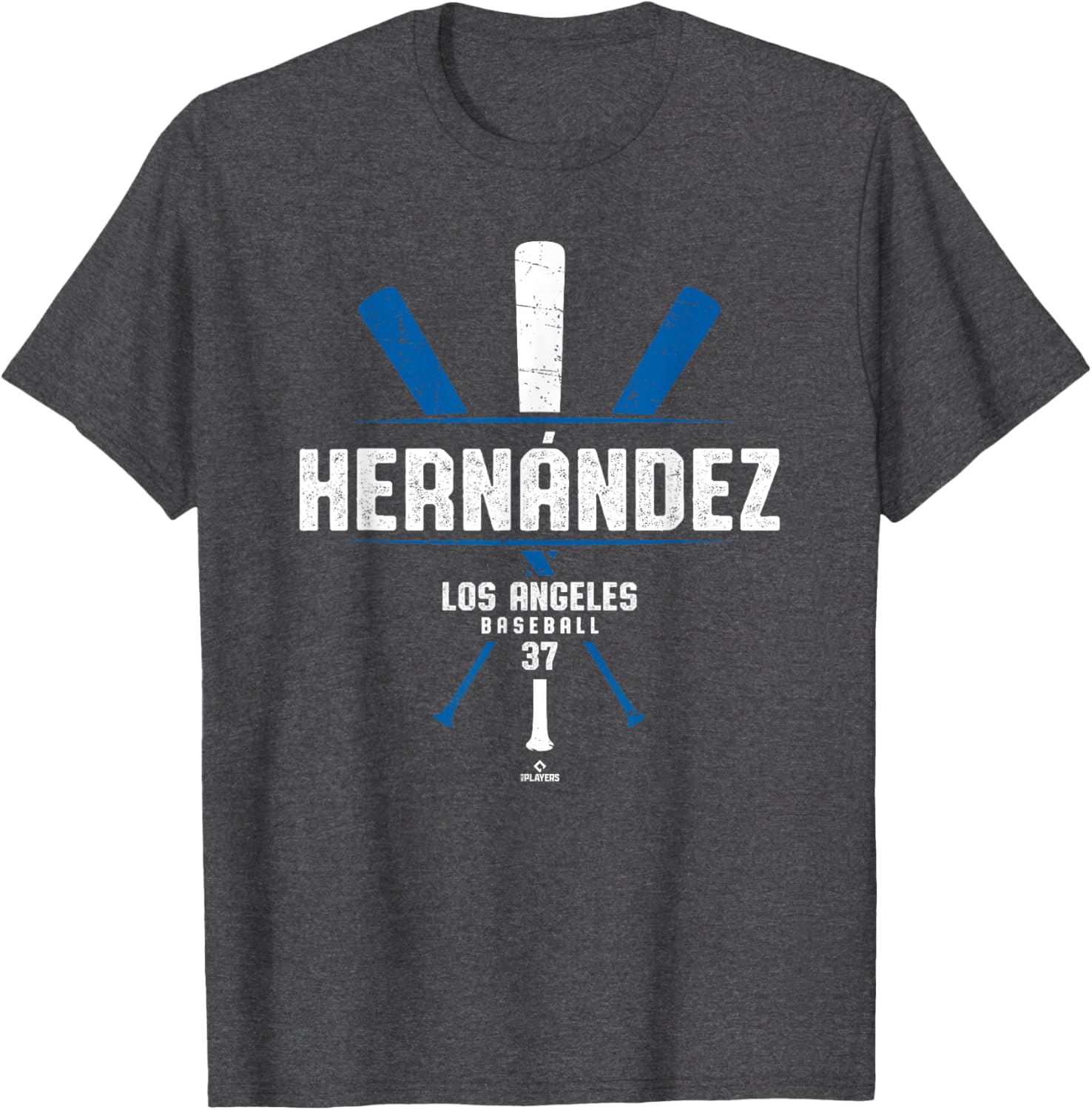 Vintage Baseball Bat Gameday Teoscar Hernandez Los Angeles T-Shirt - 4