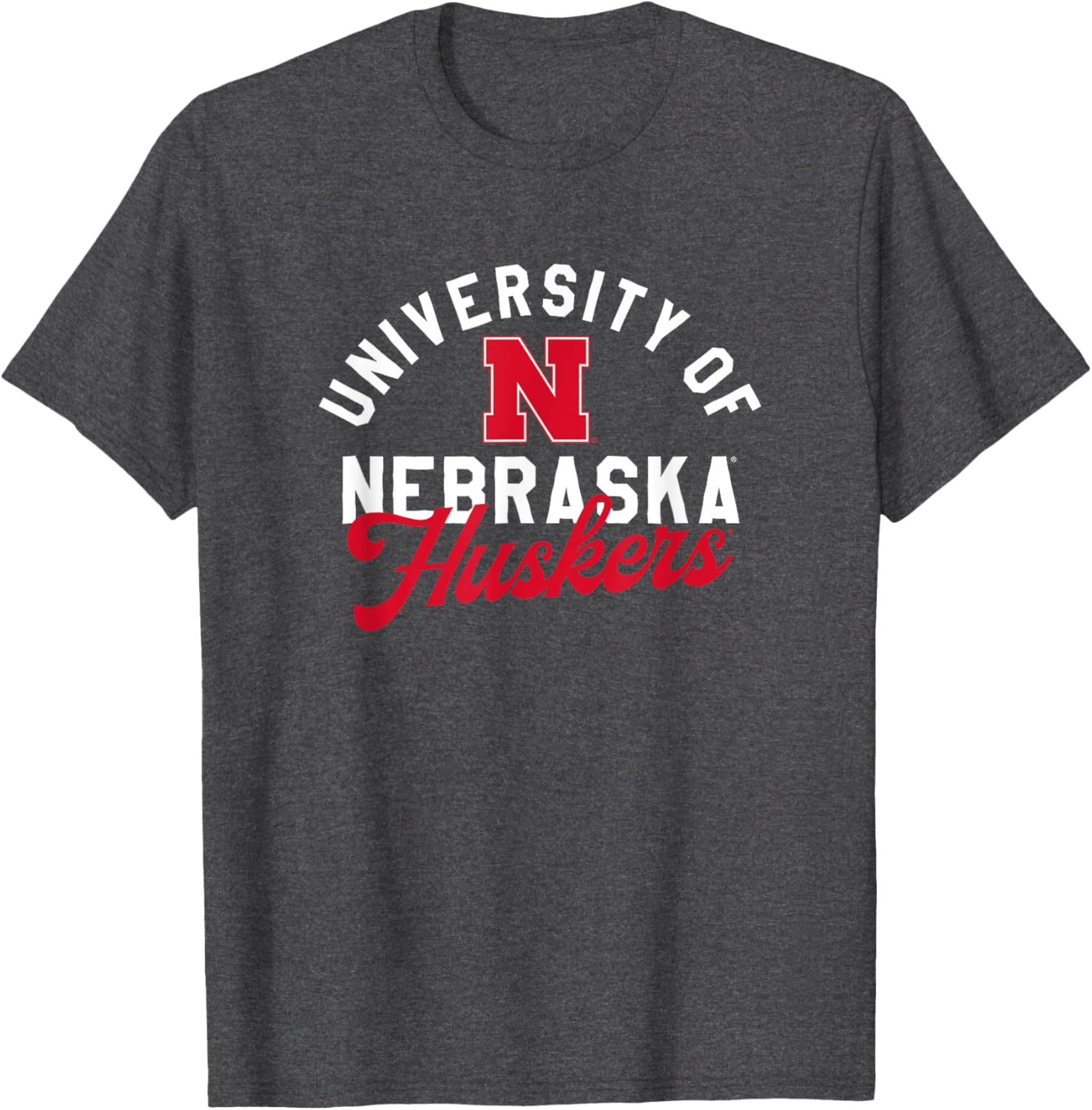 University of Nebraska Cornhuskers Classic Script T-Shirt for Fans - 1