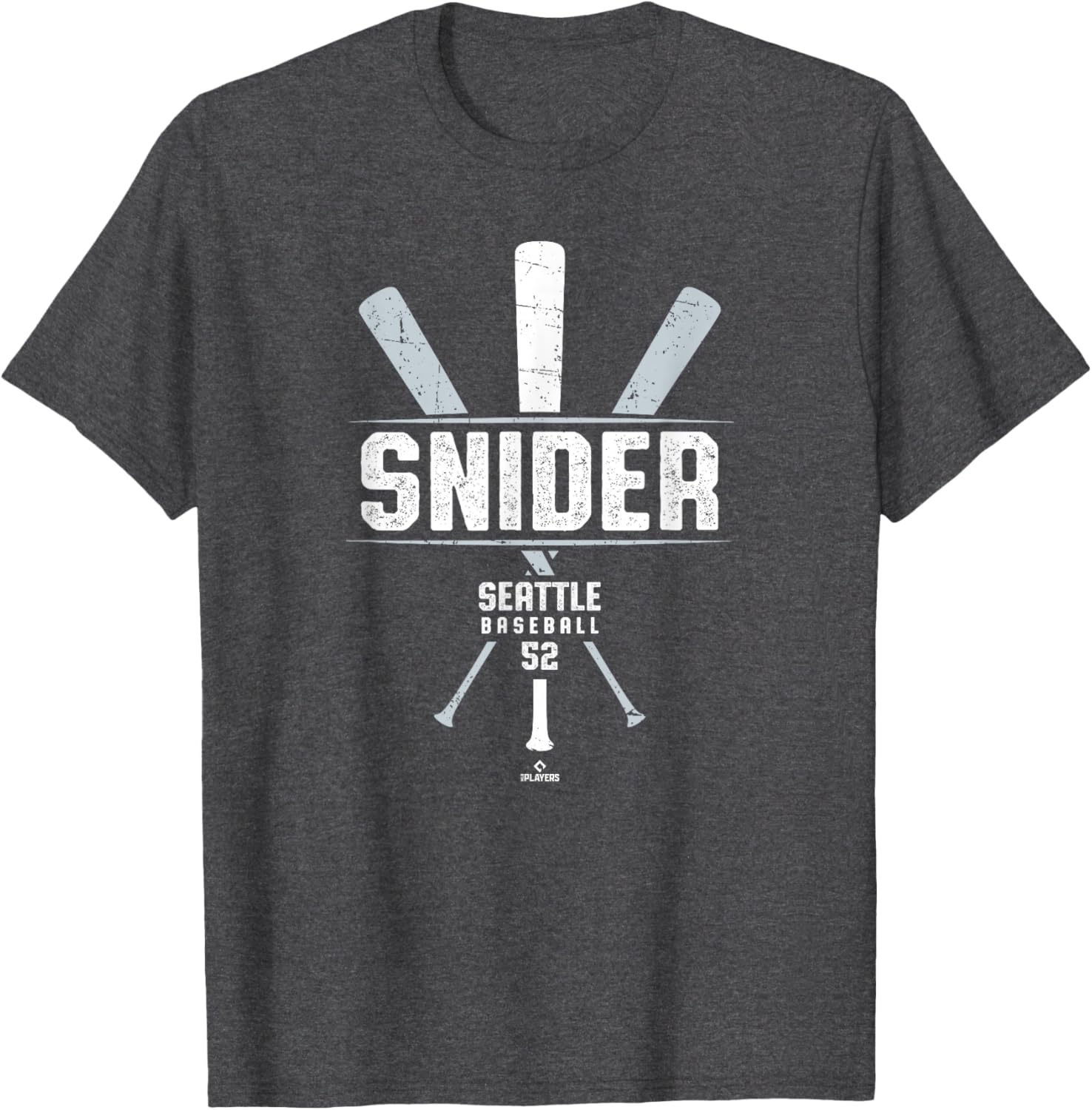 Vintage Baseball Bat Gameday Collin Snider Seattle T-Shirt for Fans - 3