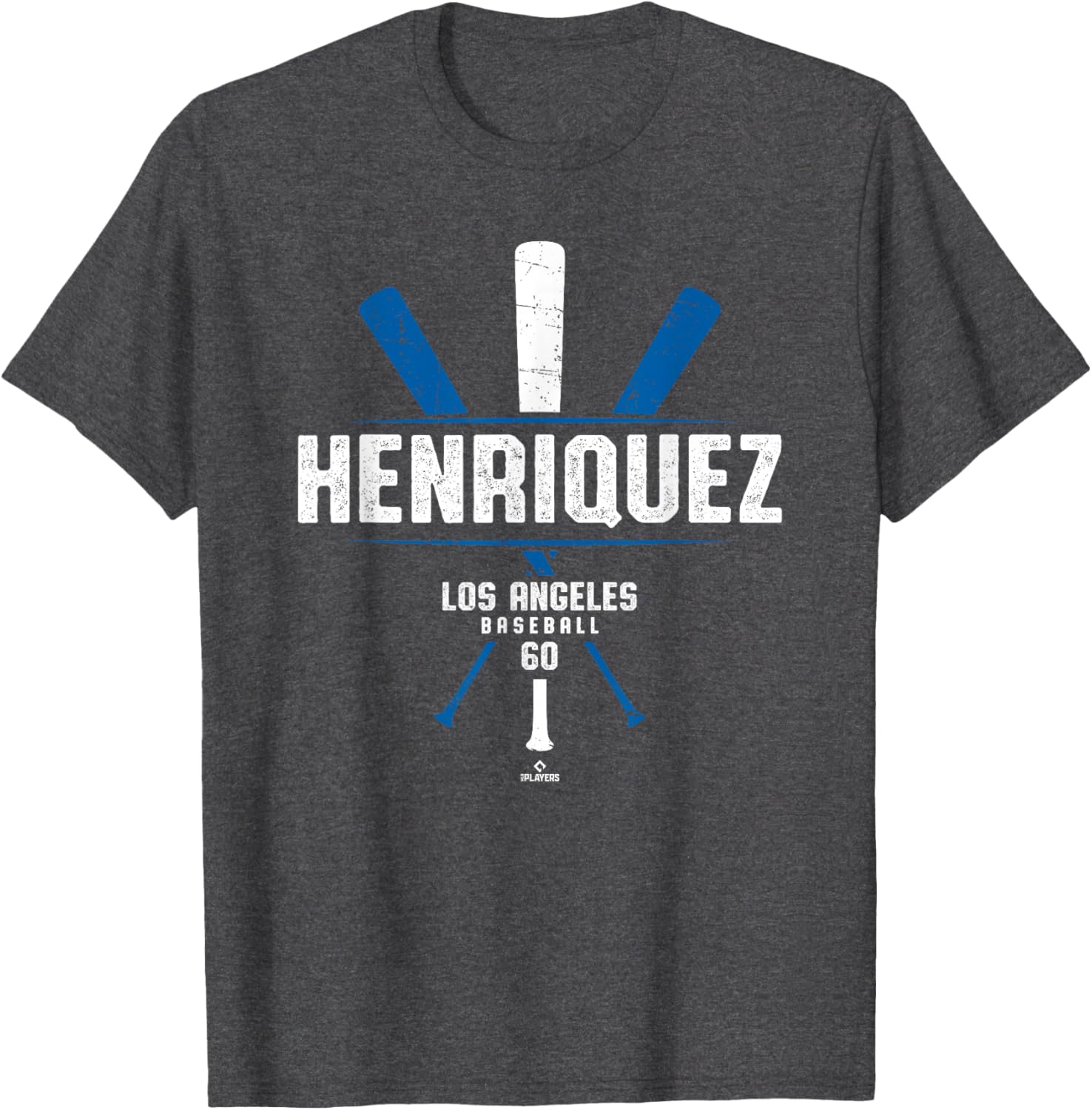 Vintage Baseball Bat Gameday Edgardo Henriquez Los Angeles Shirt - 4