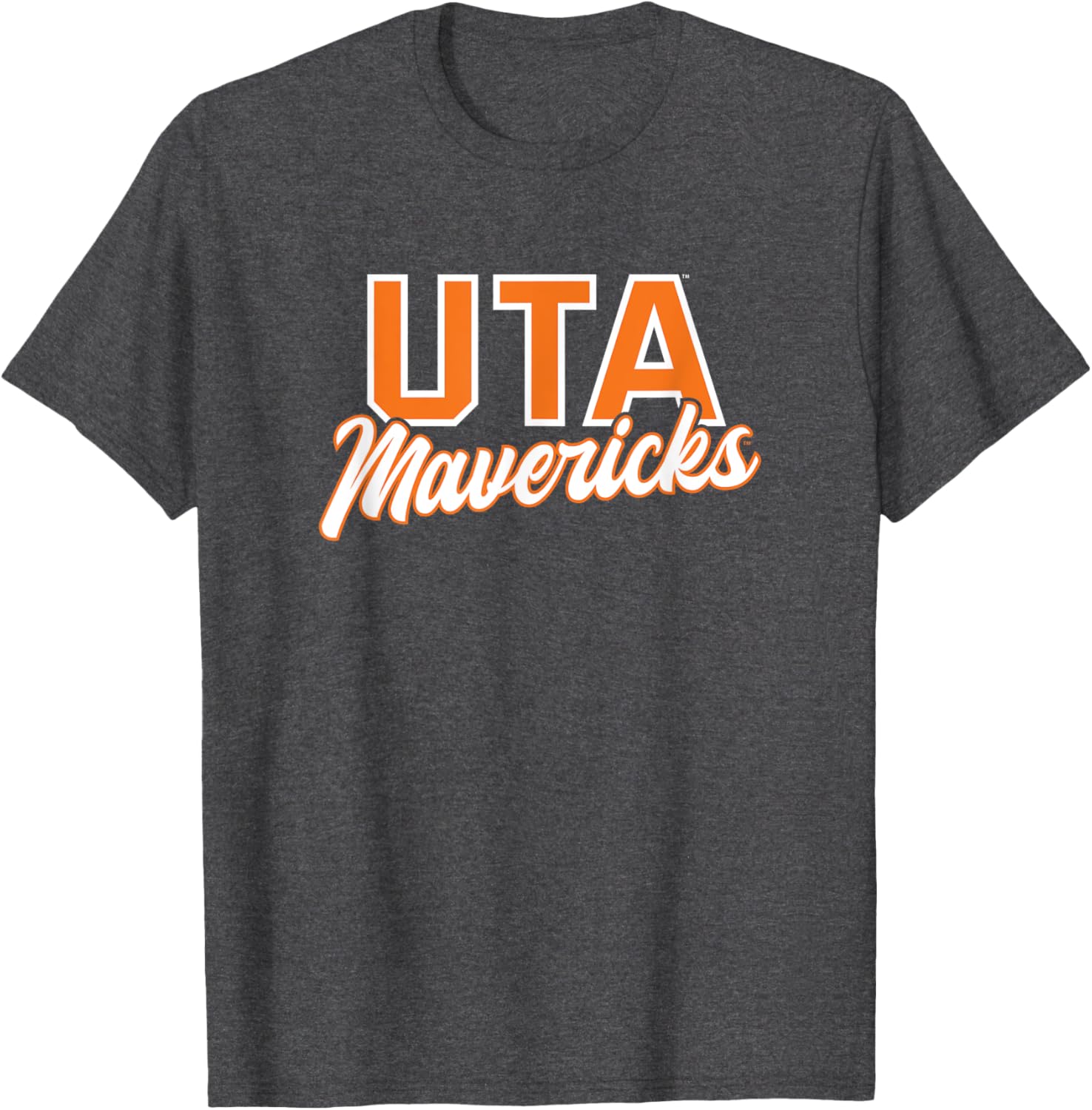 University of Texas at Arlington Mavericks Classic Script T-Shirt for Fans - 1