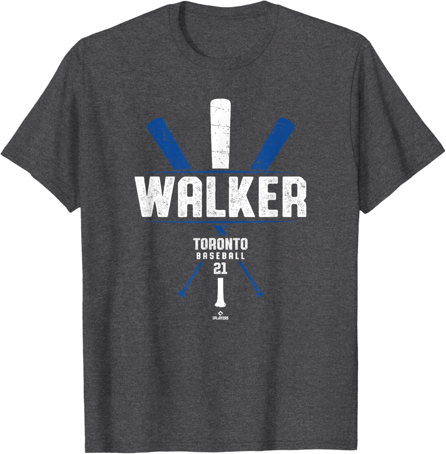 Vintage Baseball Bat T-Shirt Gameday Josh Walker Toronto Style - 3