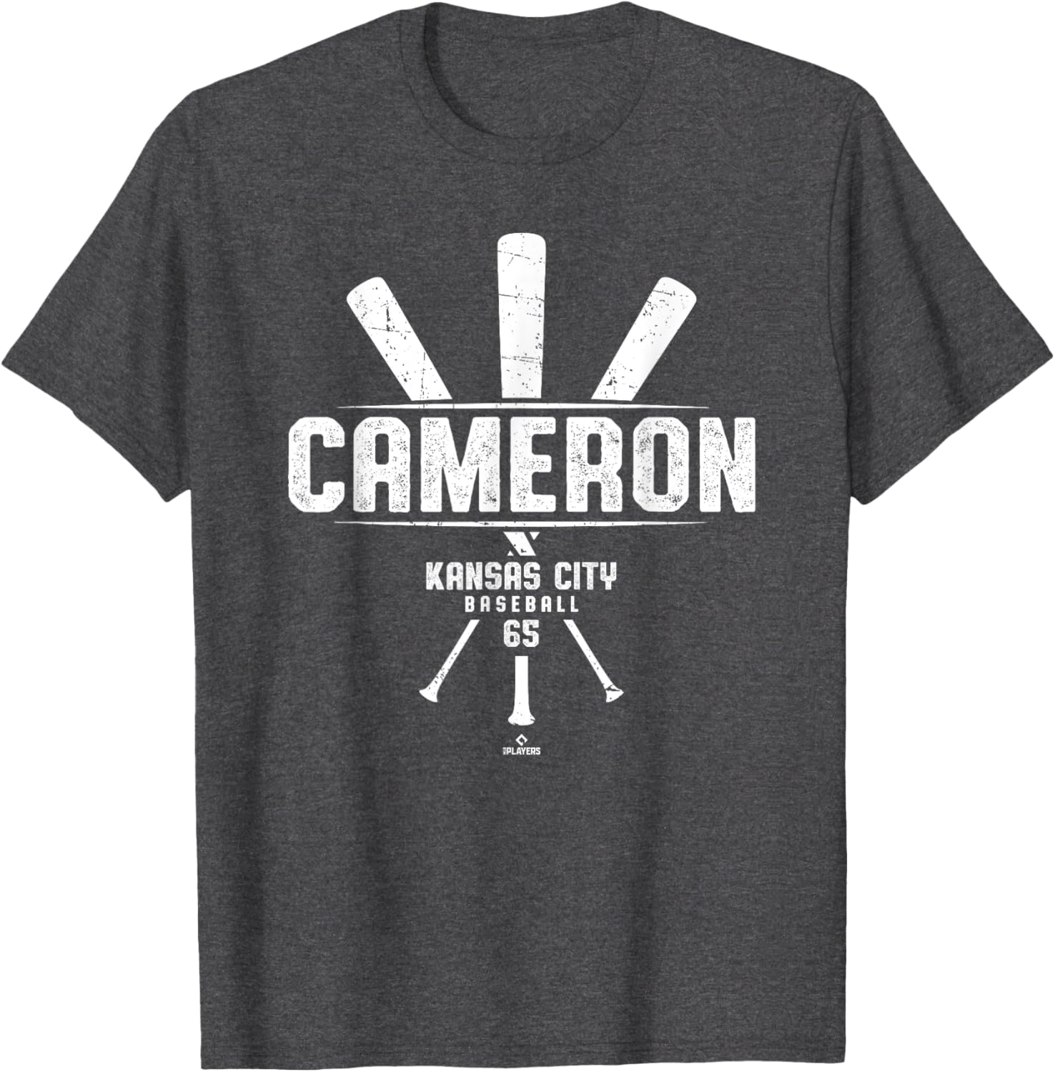Vintage Baseball Bat Gameday Kansas City T-Shirt for Fans of Noah Cameron - 4