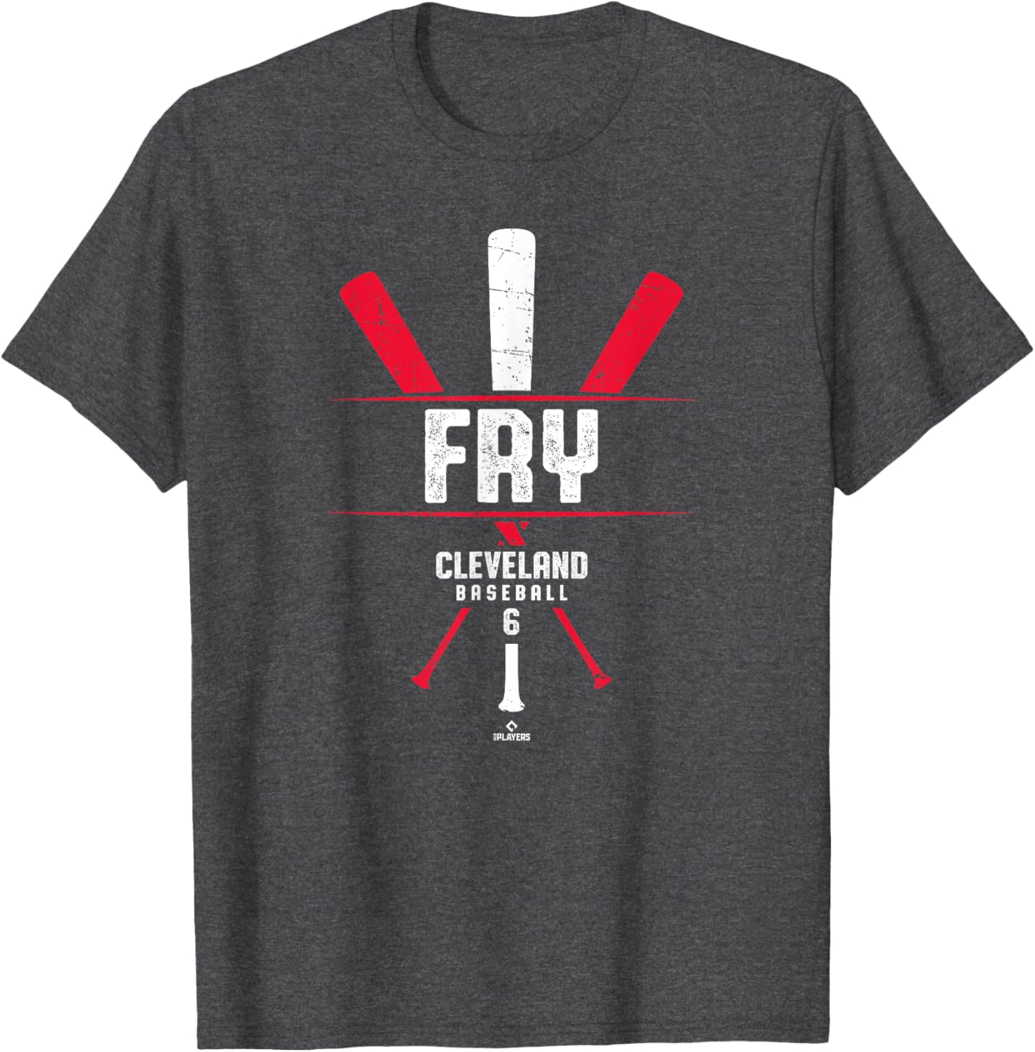 Vintage Cleveland Baseball T-Shirt featuring David Fry Gameday Design - 5