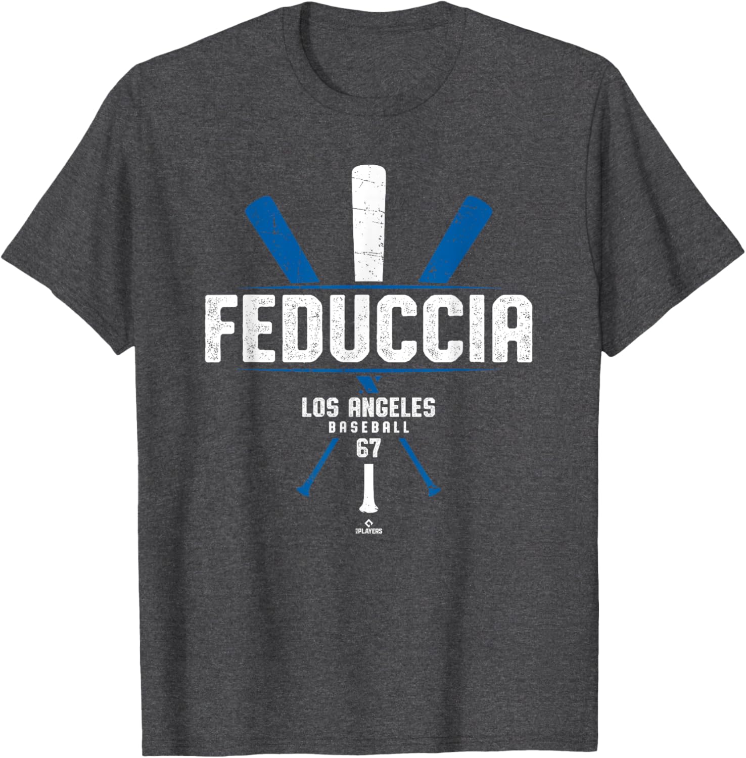 Vintage Baseball Bat Gameday Hunter Feduccia T-Shirt for Los Angeles Fans - 3
