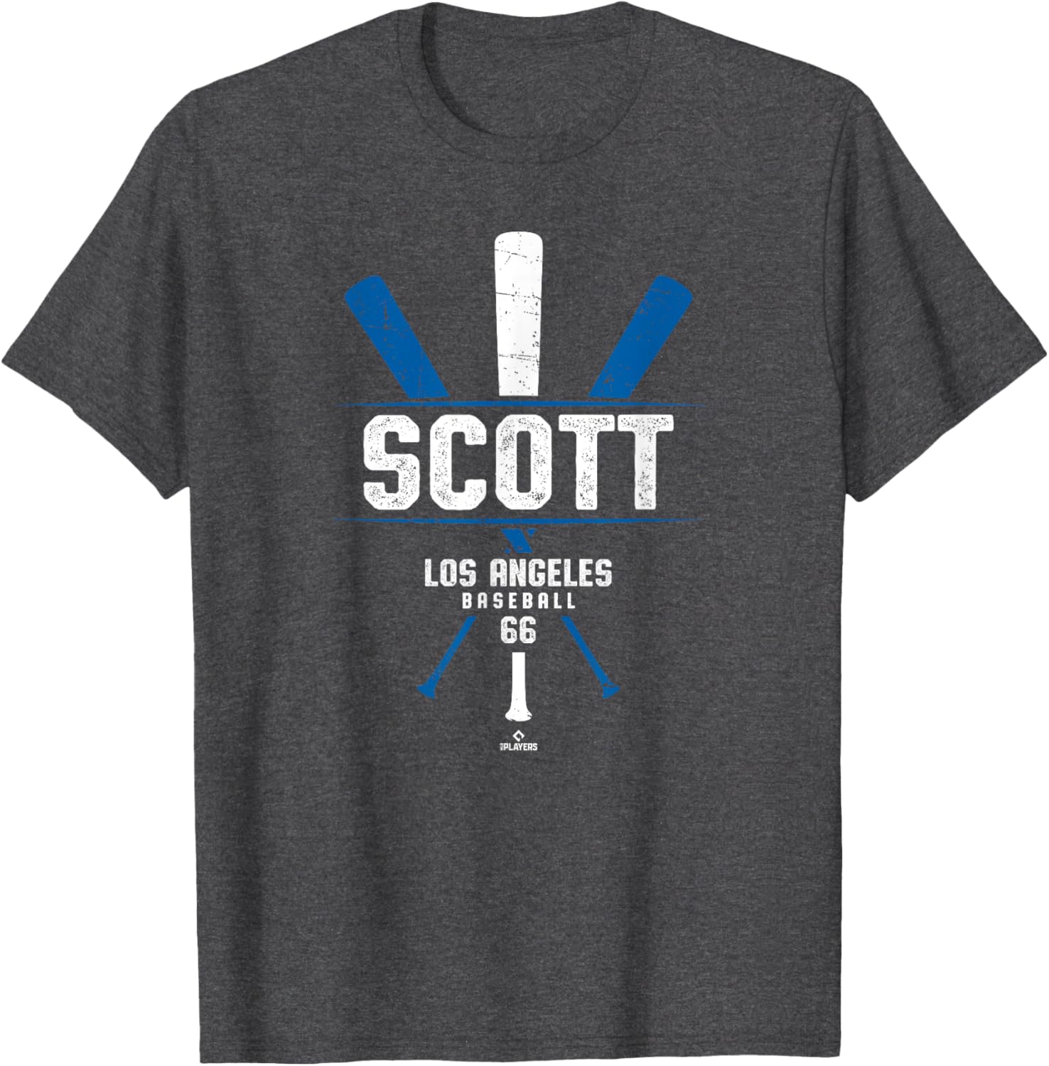 Vintage Baseball Bat Tanner Scott Los Angeles Gameday T-Shirt for Fans - 4