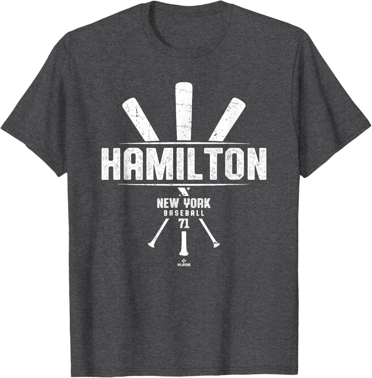 Vintage Baseball Bat Gameday T-Shirt for Ian Hamilton New York Fans - 3