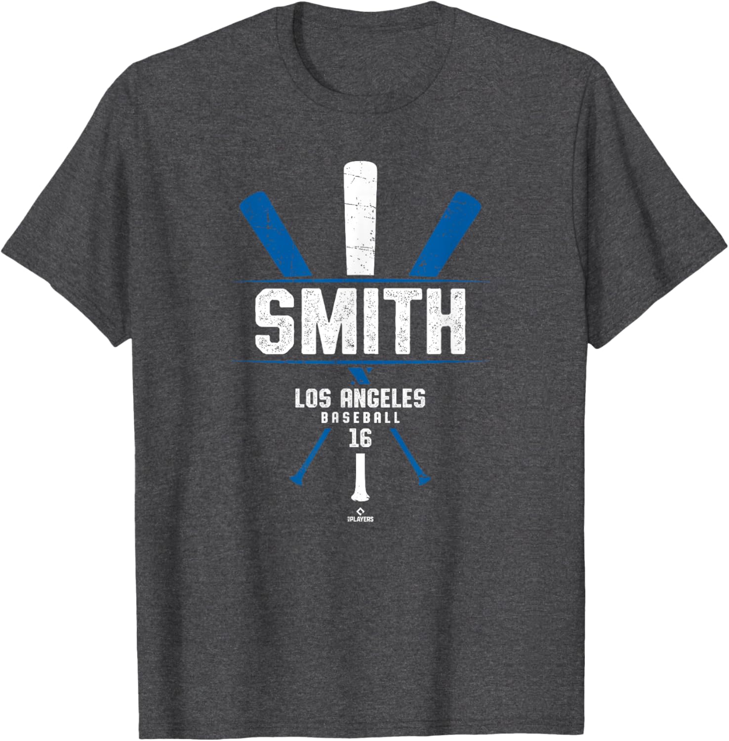 Vintage Baseball Bat Gameday Will Smith T-Shirt for Los Angeles Fans - 1
