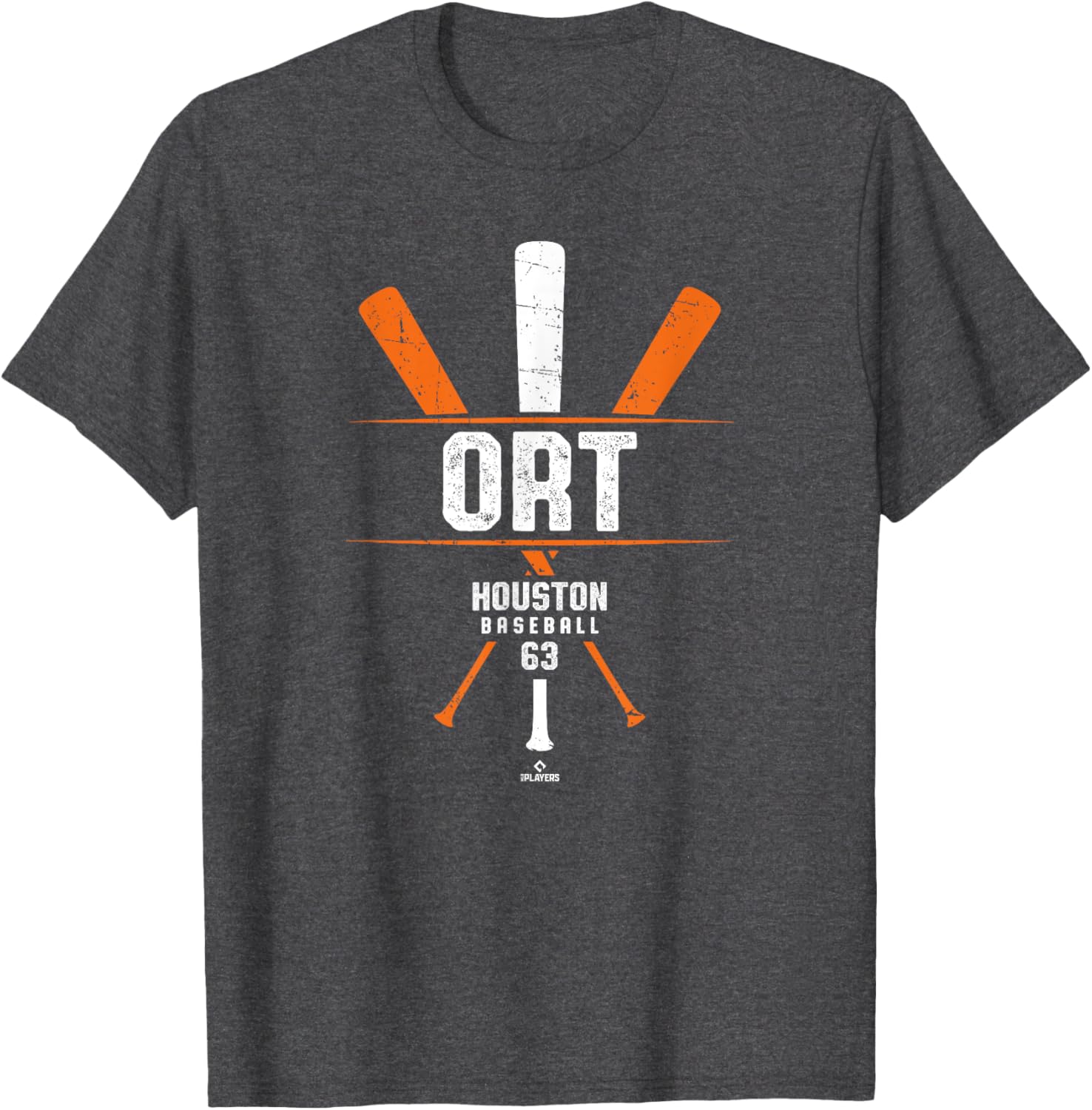 Vintage Baseball Bat Gameday Kaleb Ort Houston T-Shirt for Fans - 1