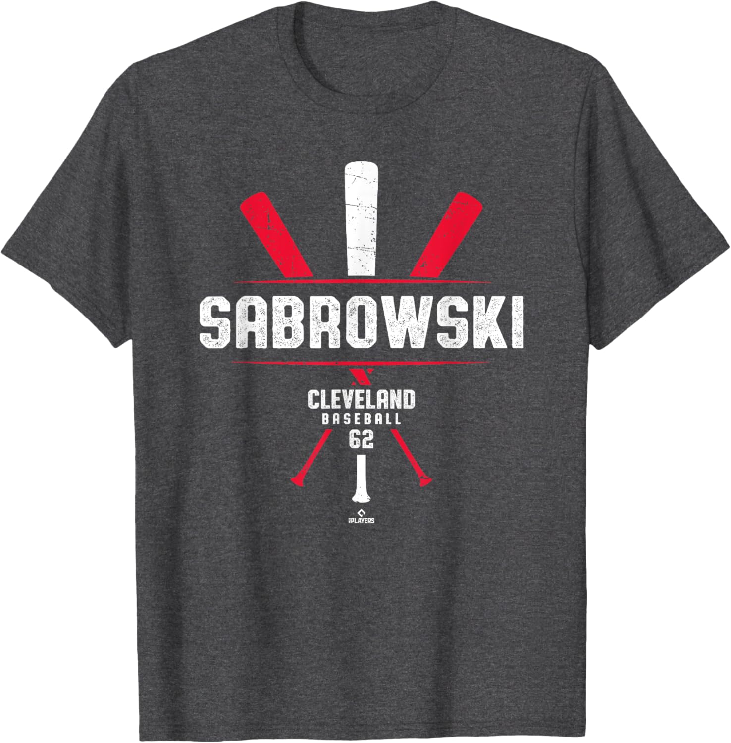 Vintage Baseball Bat Gameday Erik Sabrowski Cleveland T-Shirt for Fans - 1