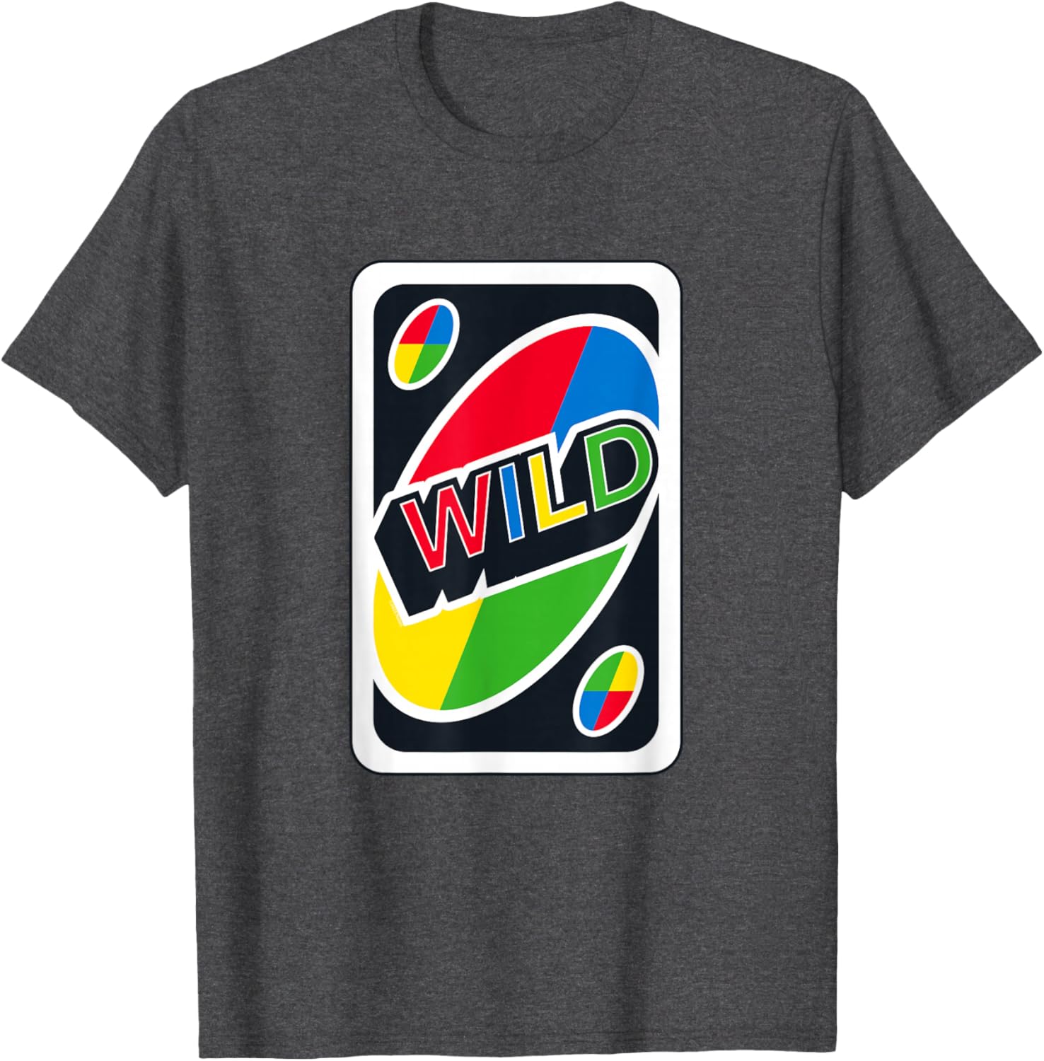 UNO Wild Card T-Shirt Fun Graphic Tee for Gamers and Casual Wear - 13