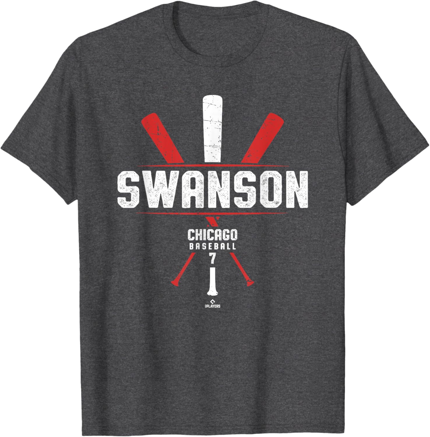 Vintage Baseball Bat Gameday Dansby Swanson Chicago T-Shirt for Fans - 4