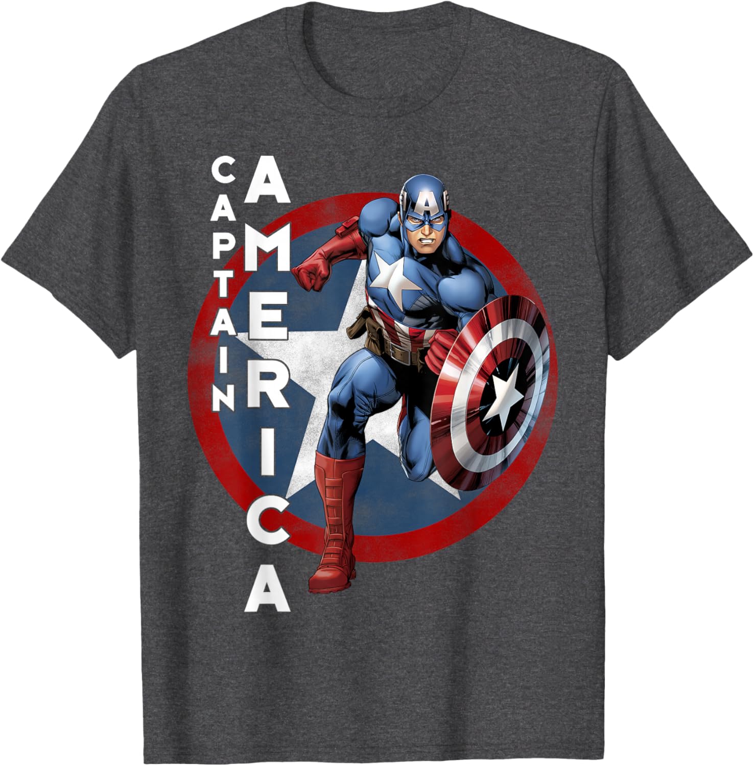 Vintage Captain America T-Shirt Marvel Avengers Icon for Fans and Collectors - 5