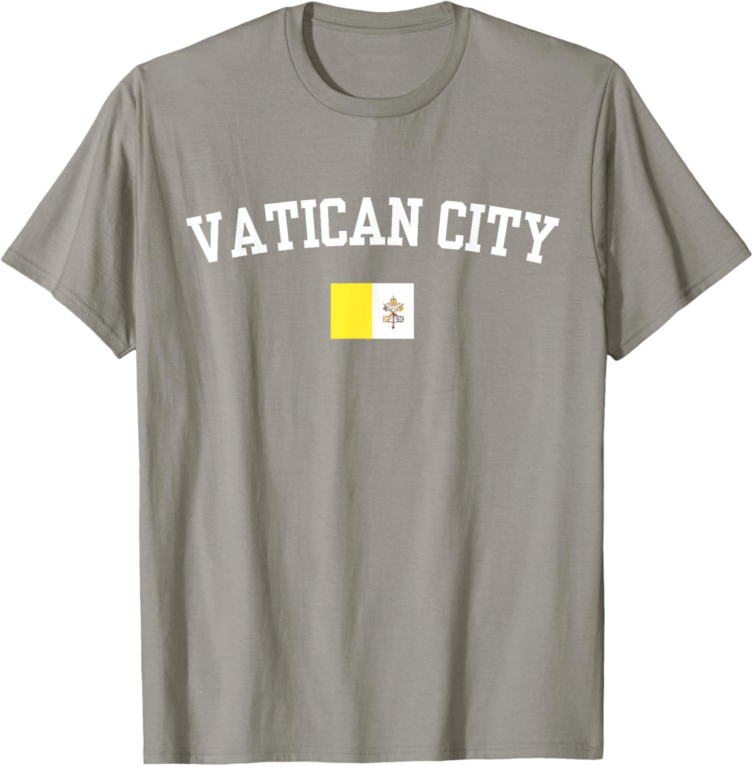 Vatican City Flag Travel T-Shirt Perfect for Souvenir Lovers - 2