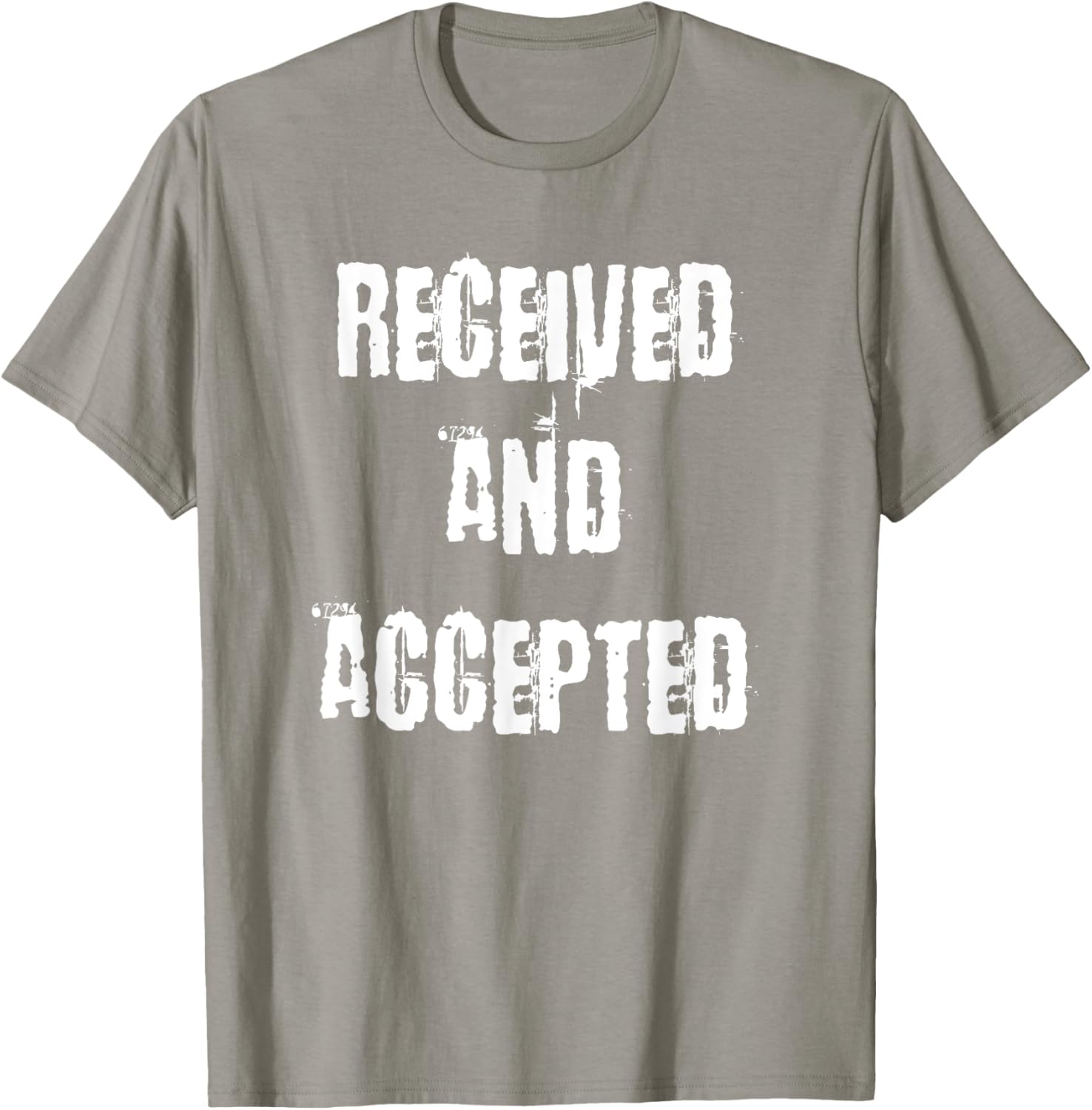Unique Received and Accepted T-Shirt for Trendy Casual Style - 6