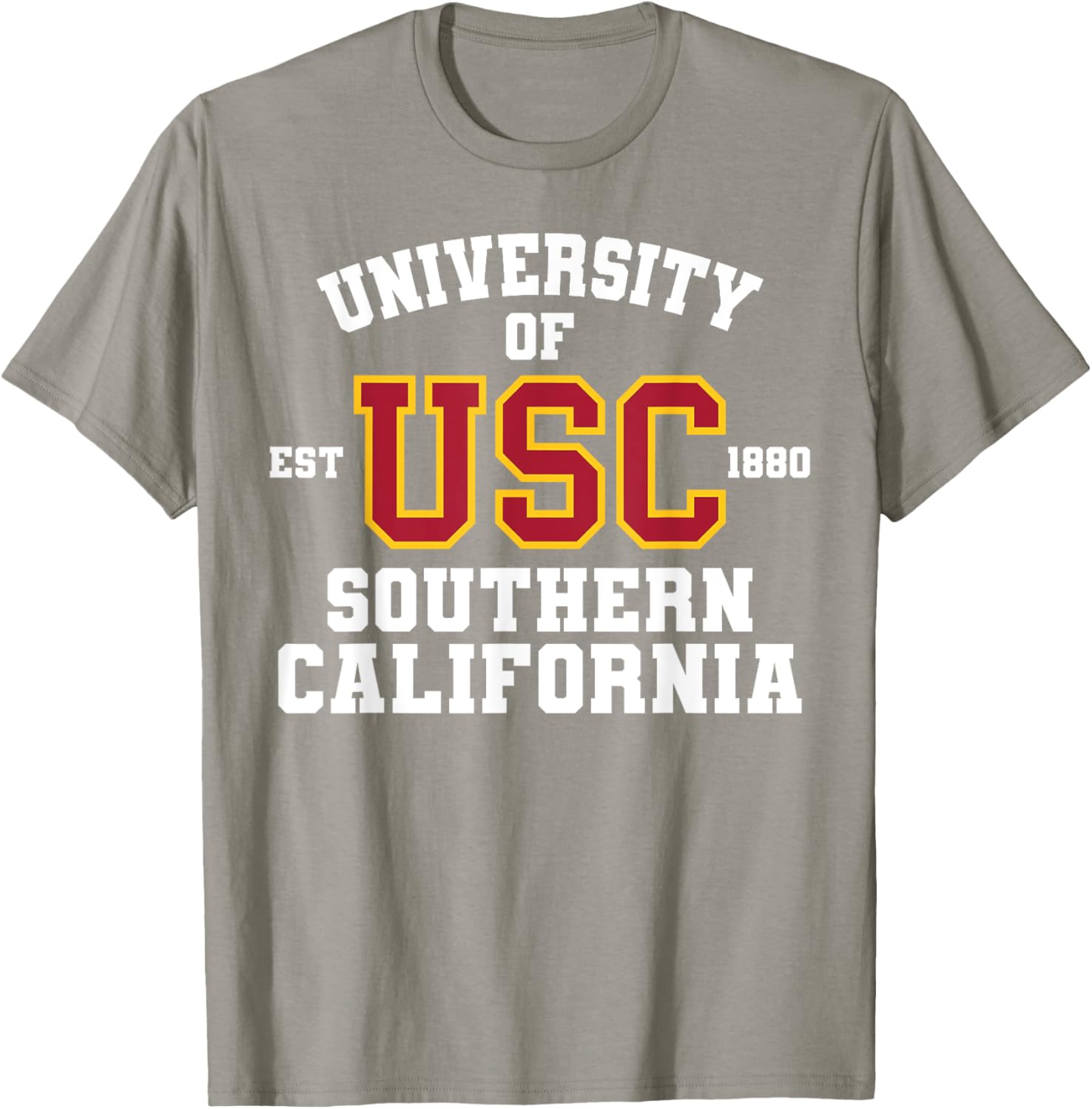 USC Established 1880 University of Southern California T-Shirt for Fans - 5