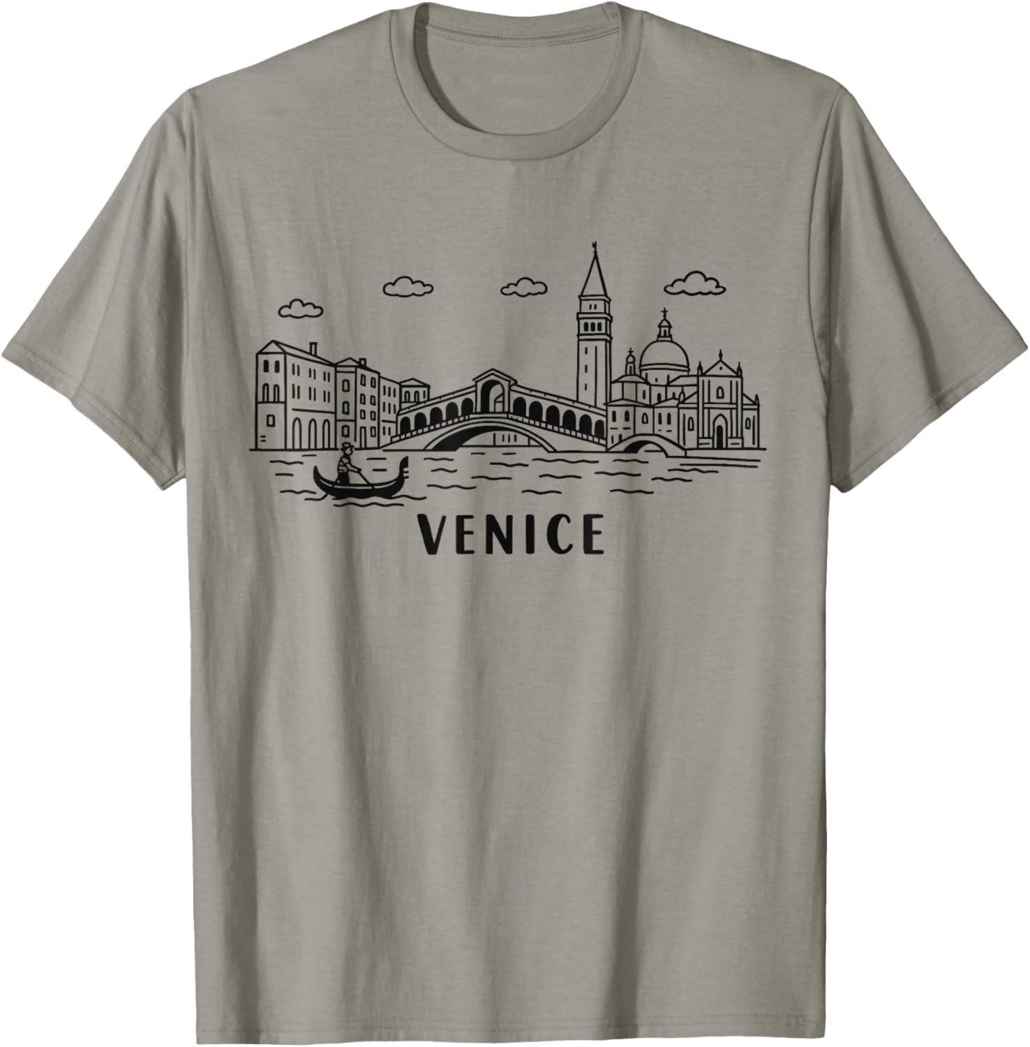 Venice Skyline T-Shirt Italy Souvenir Perfect for Travel Lovers - 12
