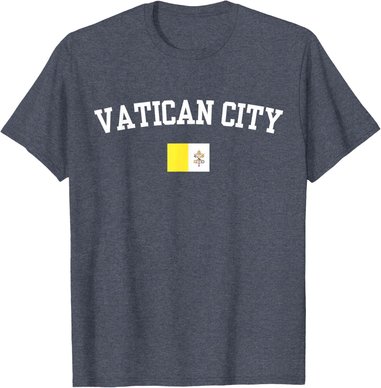 Vatican City Flag Travel T-Shirt Perfect for Souvenir Lovers - 10
