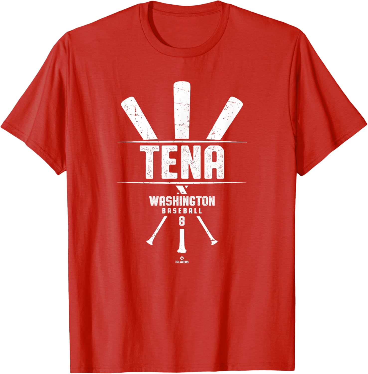 Vintage Baseball Bat Gameday Jose Tena Washington T-Shirt for Fans - 1
