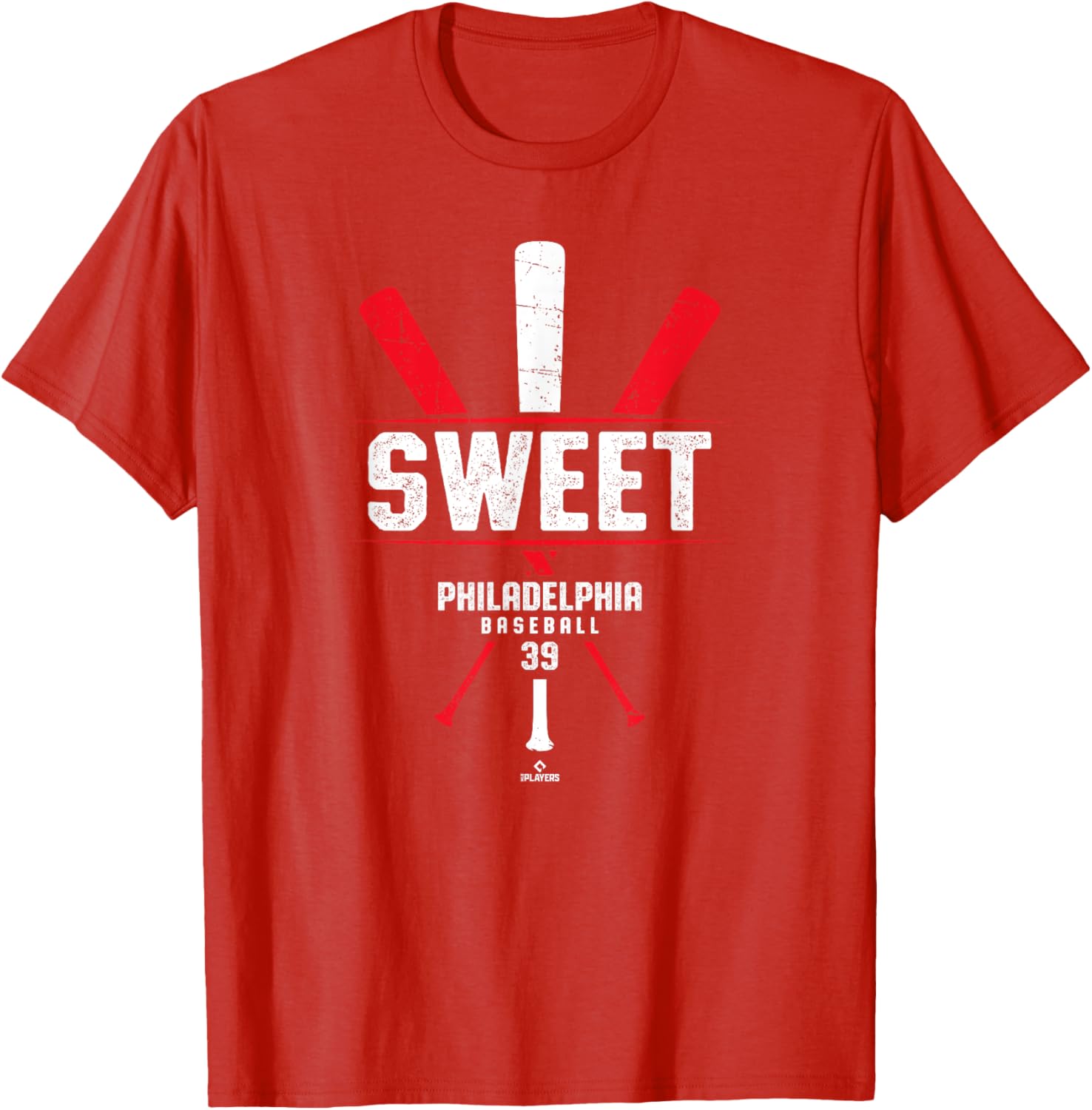 Vintage Baseball Bat Devin Sweet Philadelphia T-Shirt for Game Day Fun - 3