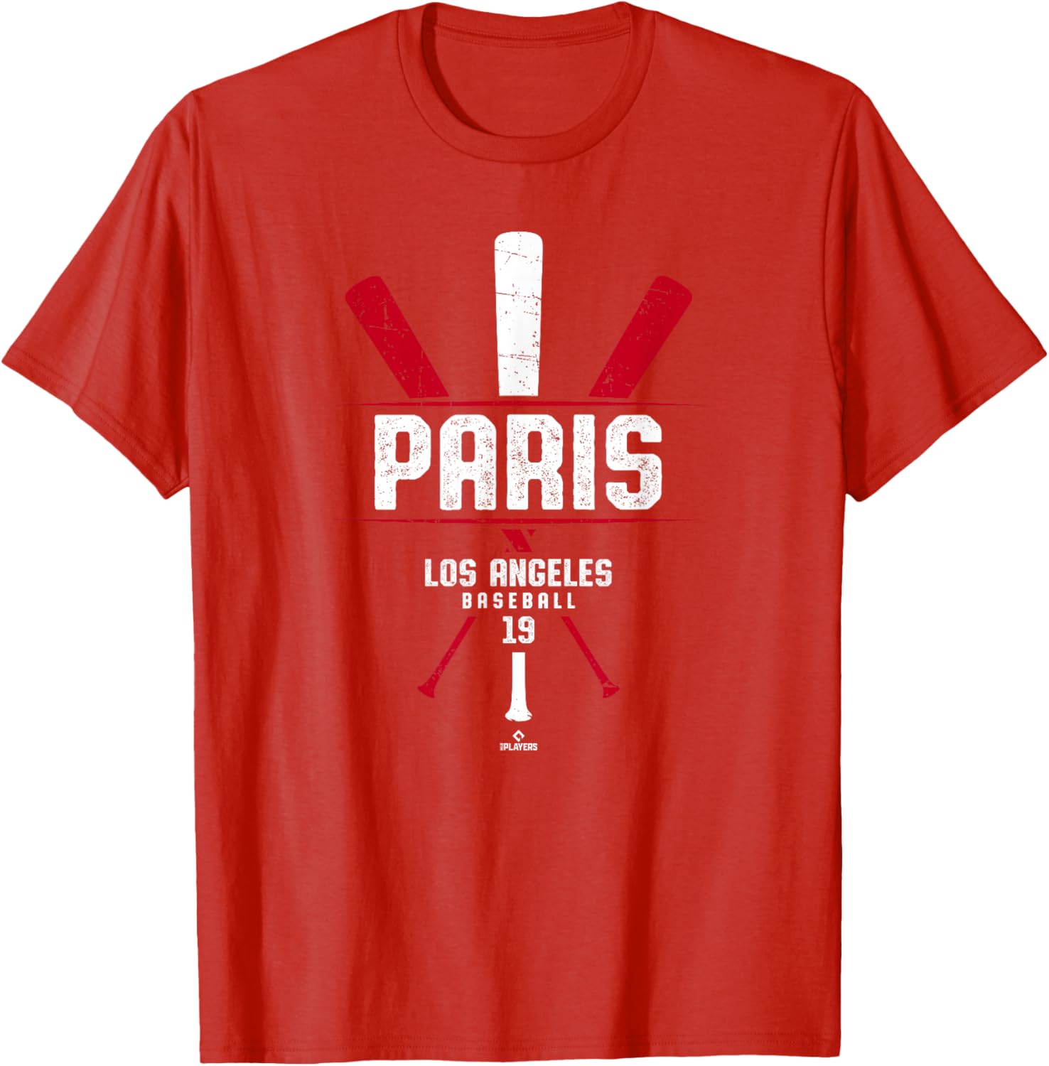 Vintage Baseball Bat Gameday Kyren Paris Los Angeles T-Shirt for Fans - 1