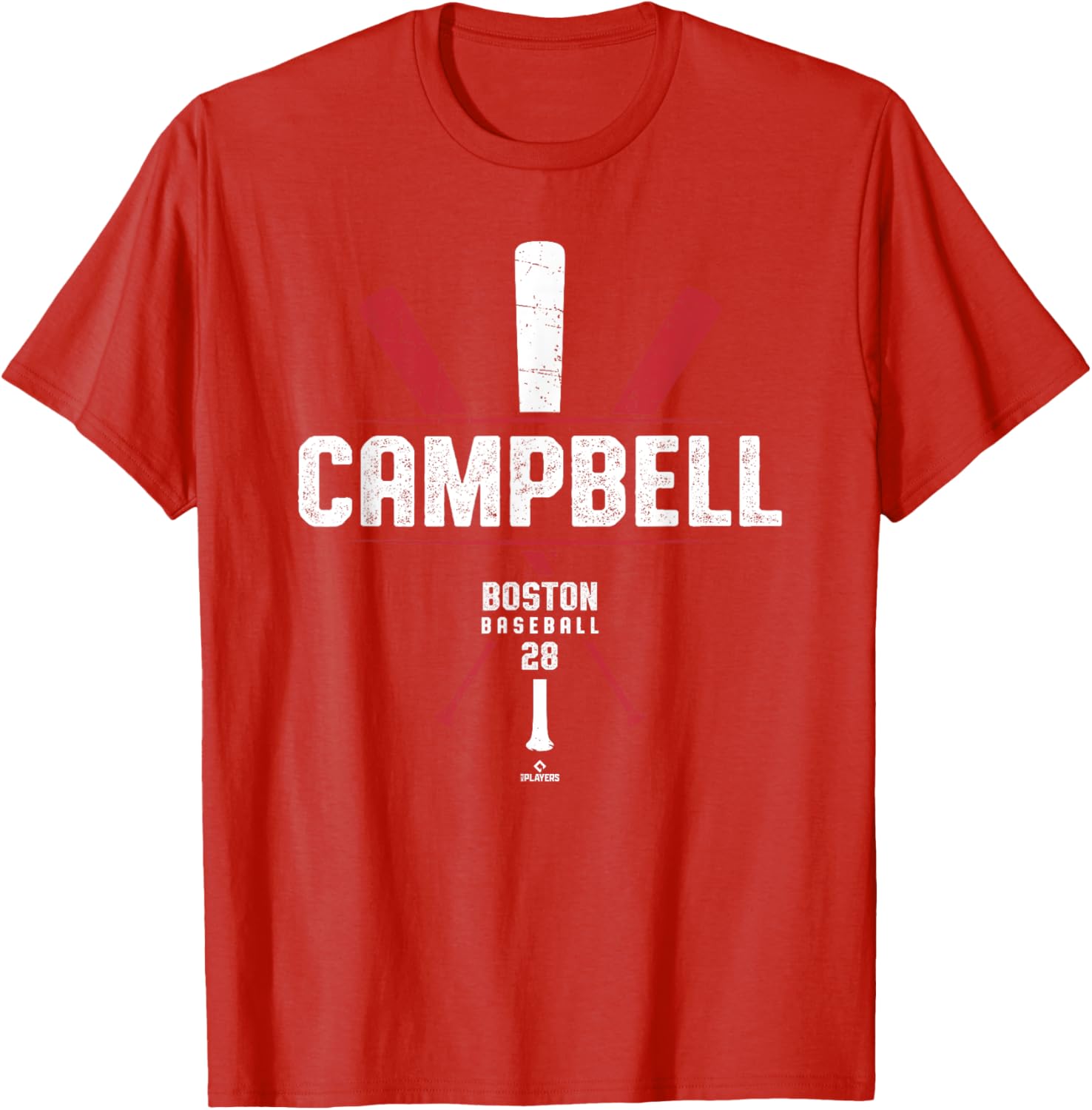 Vintage Baseball Bat Gameday T-Shirt for Boston Fans by Kristian Campbell - 1