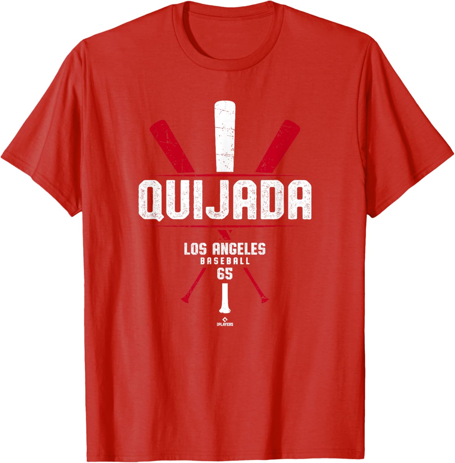 Vintage Baseball Bat Gameday Jose Quijada Los Angeles T-Shirt for Fans - 1