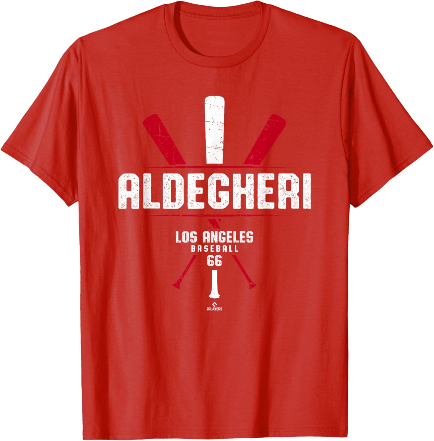 Vintage Baseball Bat Gameday Sam Aldegheri Los Angeles T-Shirt for Fans - 1