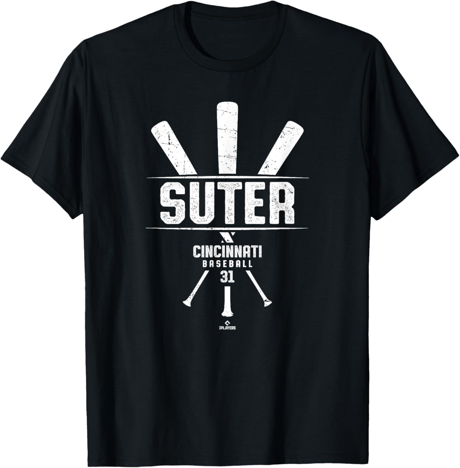 Vintage Baseball Bat Gameday Brent Suter Cincinnati T-Shirt for Fans - 3
