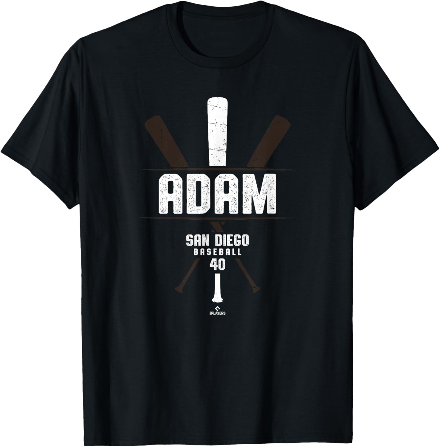 Vintage Baseball Bat Gameday Jason Adam San Diego T-Shirt for Fans - 3