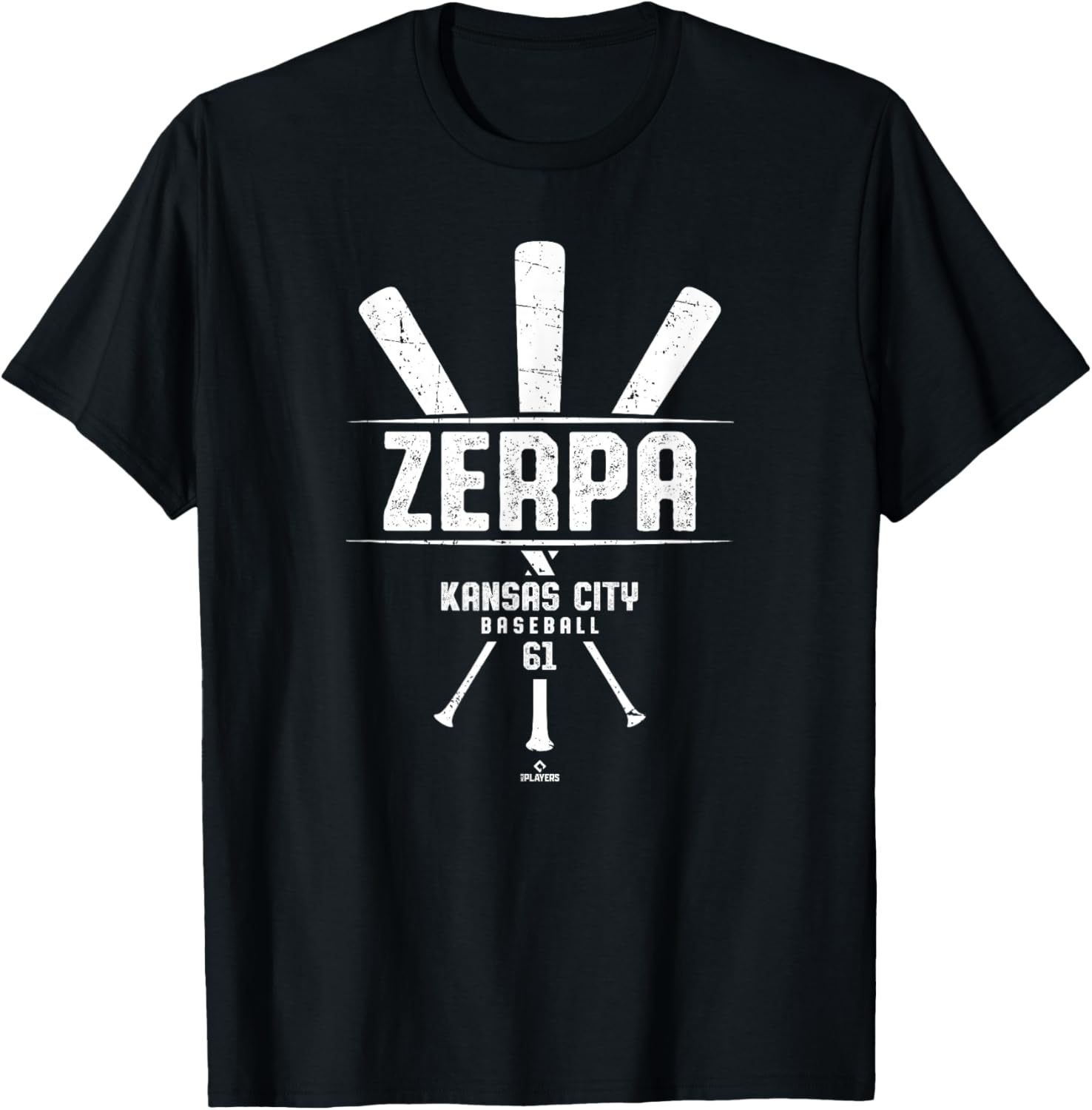 Vintage Baseball Bat Gameday Angel Zerpa Kansas City T-Shirt for Fans - 4