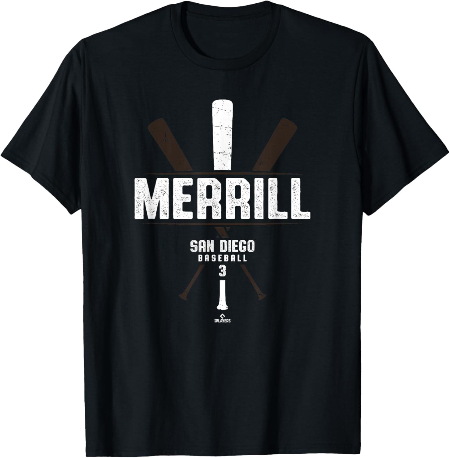 Vintage Baseball Bat Gameday Jackson Merrill San Diego T-Shirt for Fans - 5