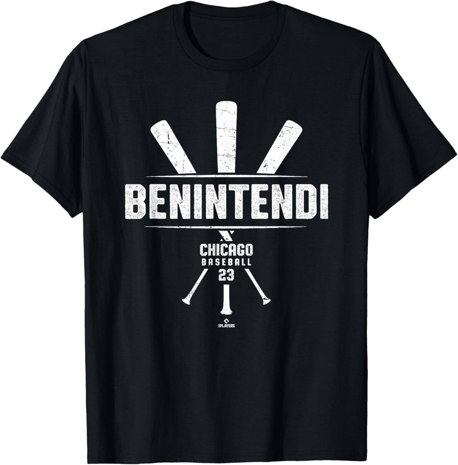 Vintage Baseball Bat Gameday Andrew Benintendi Chicago T-Shirt for Fans - 1