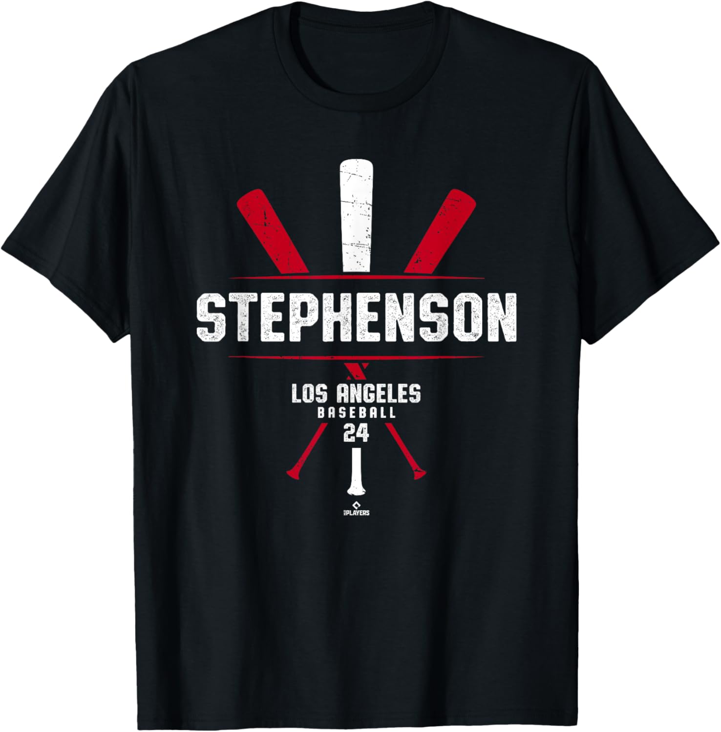 Vintage Baseball Bat Gameday T-Shirt for Robert Stephenson Fans in LA - 4