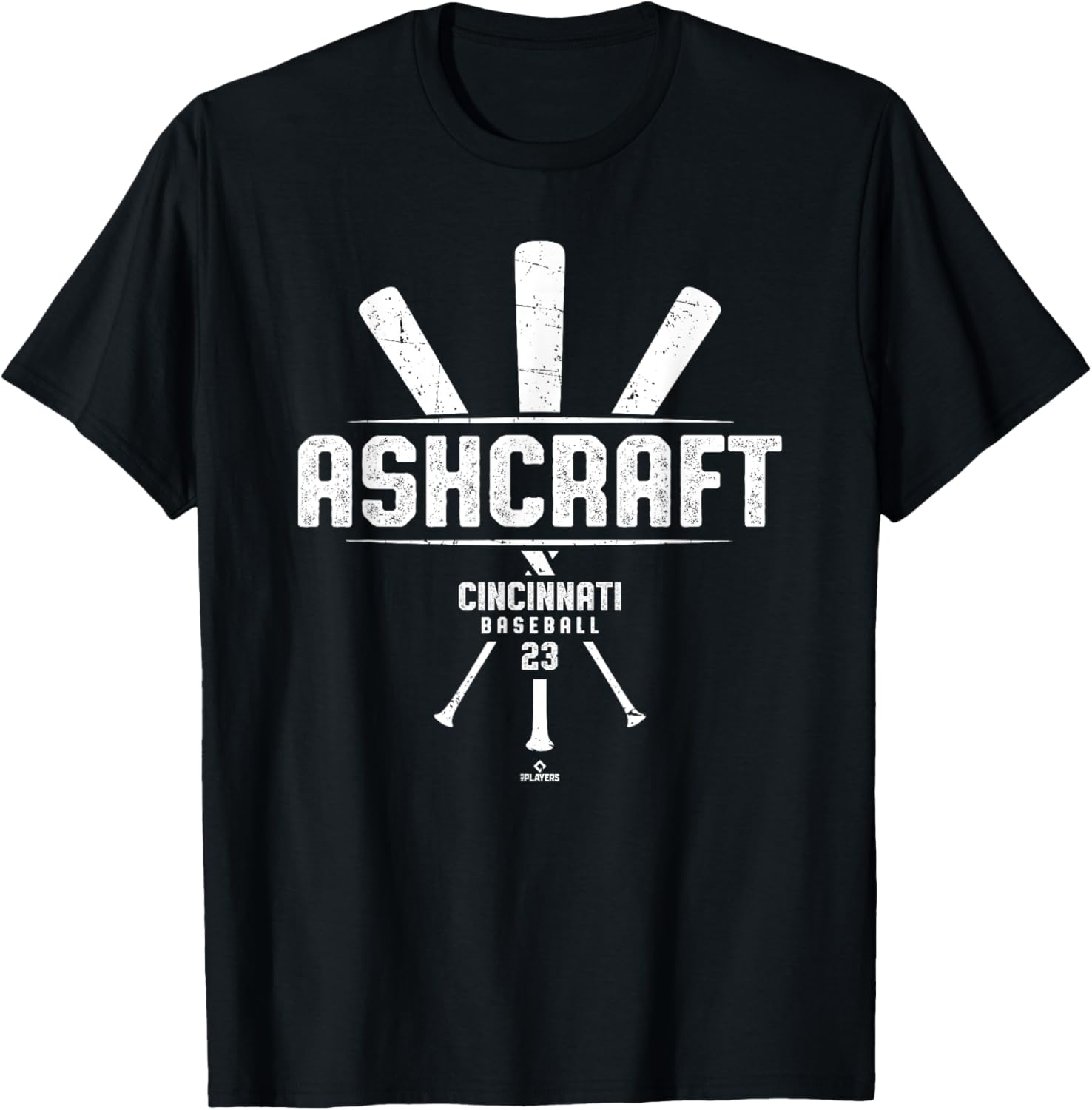 Vintage Baseball Bat Gameday Graham Ashcraft Cincinnati T-Shirt for Fans - 3