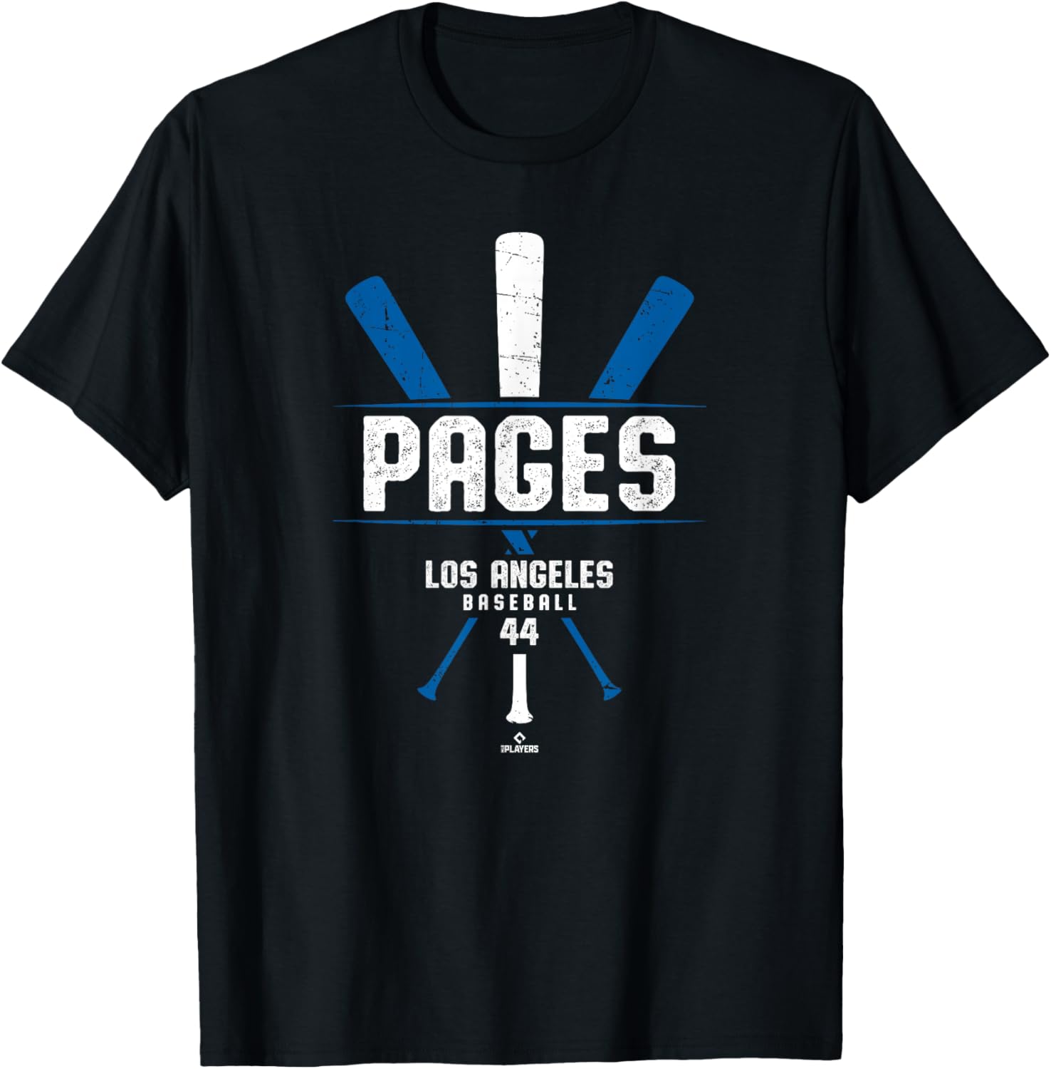 Vintage Baseball Bat T-Shirt for Andy Pages Fans - LA Team Spirit Apparel - 4