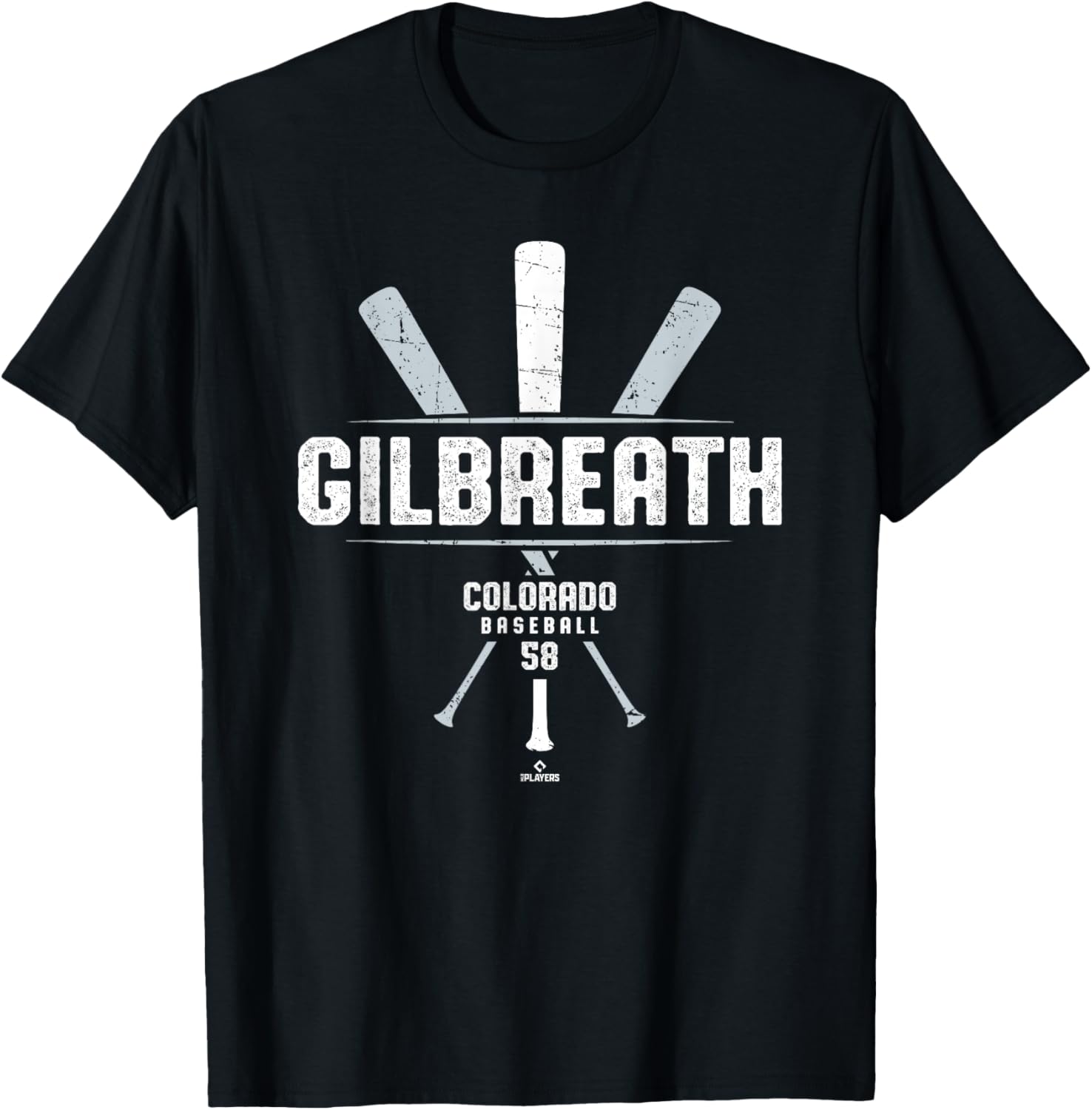 Vintage Baseball Bat Gameday T-Shirt featuring Lucas Gilbreath Colorado - 2