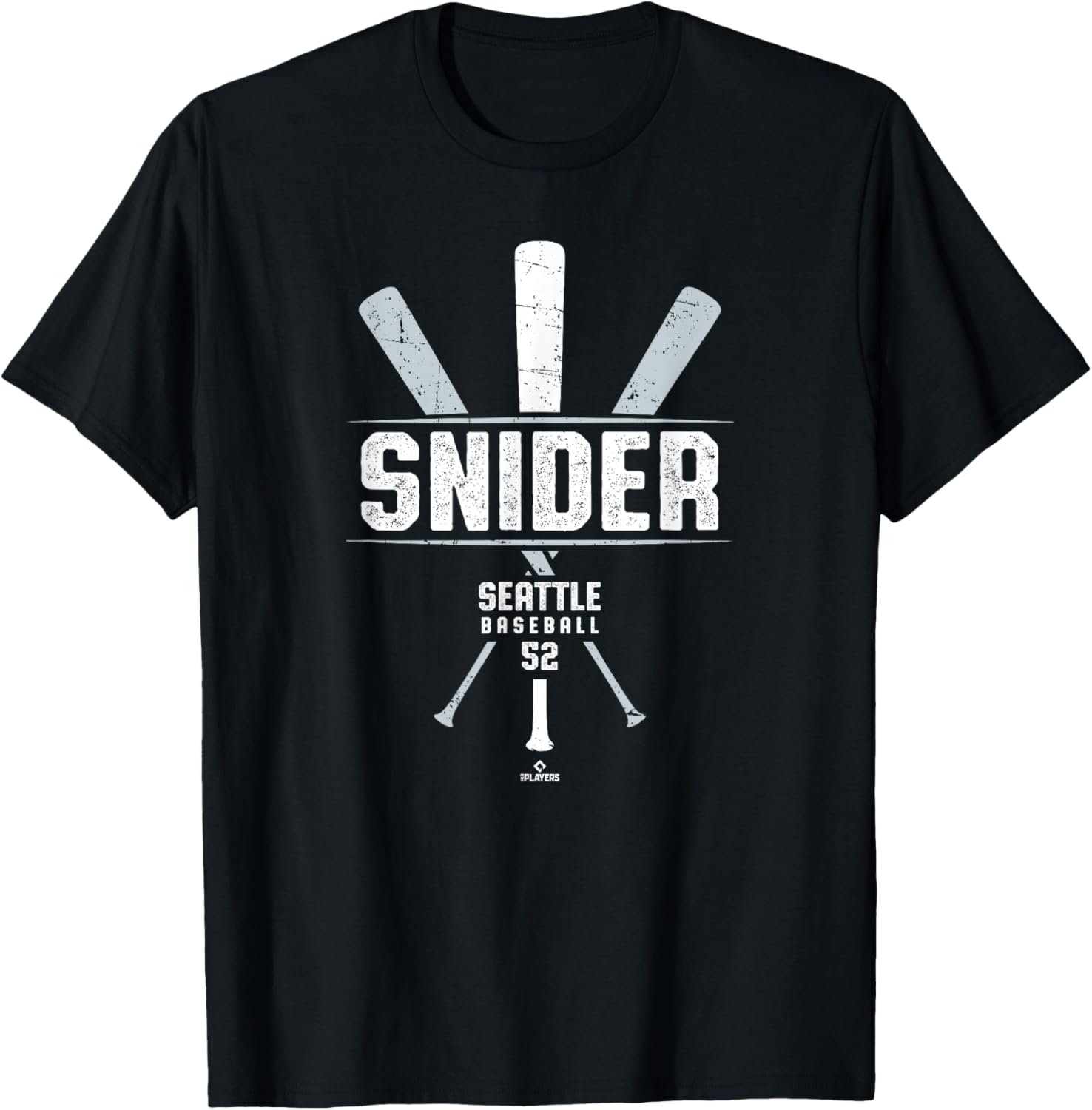Vintage Baseball Bat Gameday Collin Snider Seattle T-Shirt for Fans - 4