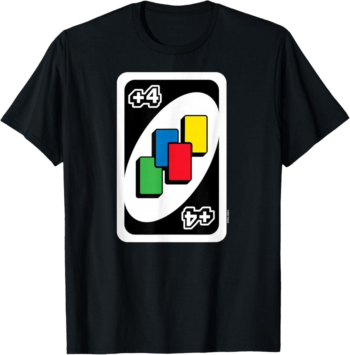 UNO Draw Four Card T-Shirt Fun Casual Wear for Game Lovers - 13