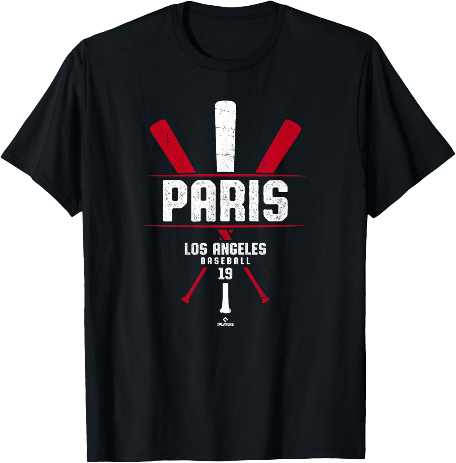 Vintage Baseball Bat Gameday Kyren Paris Los Angeles T-Shirt for Fans - 2