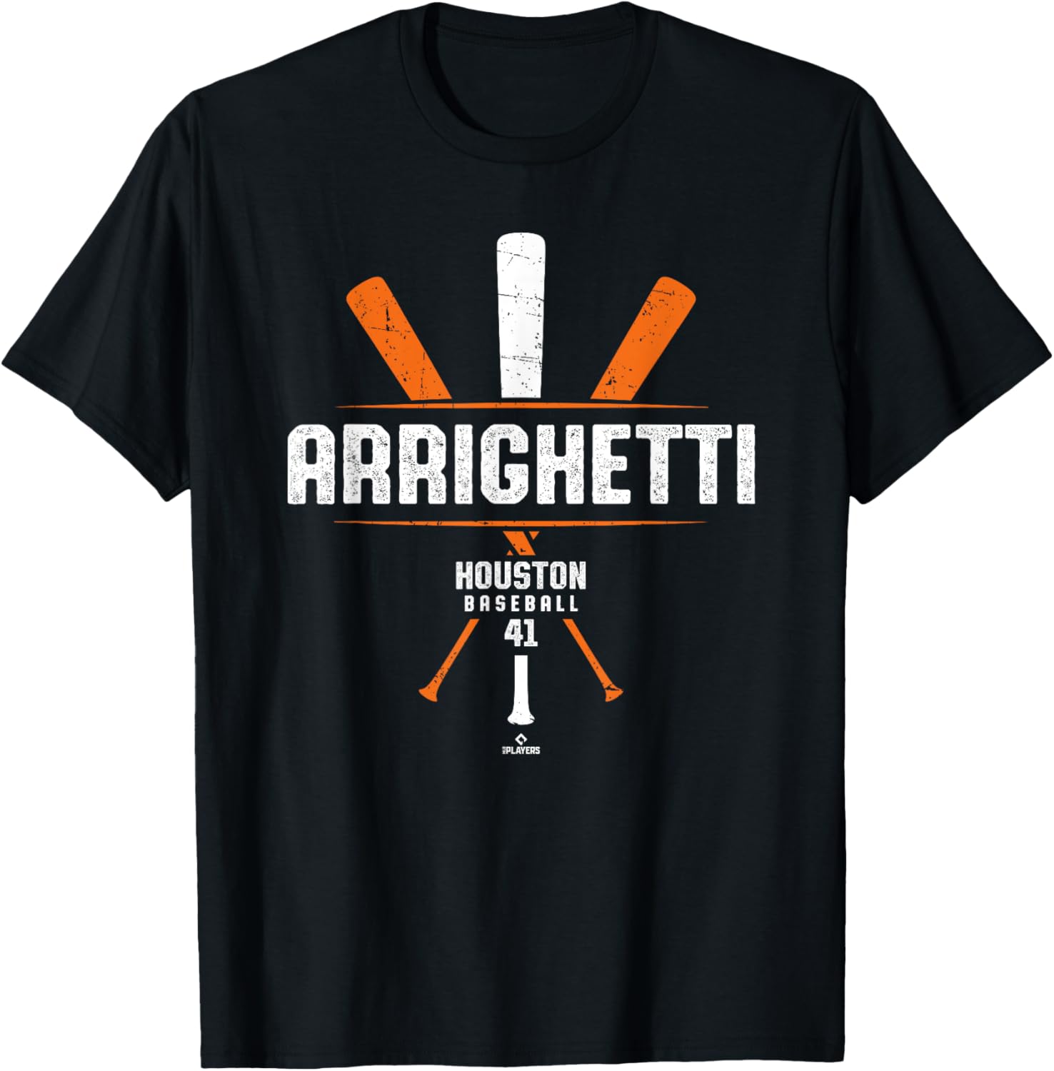 Vintage Baseball Bat Spencer Arrighetti Houston T-Shirt for Game Day Fun - 1