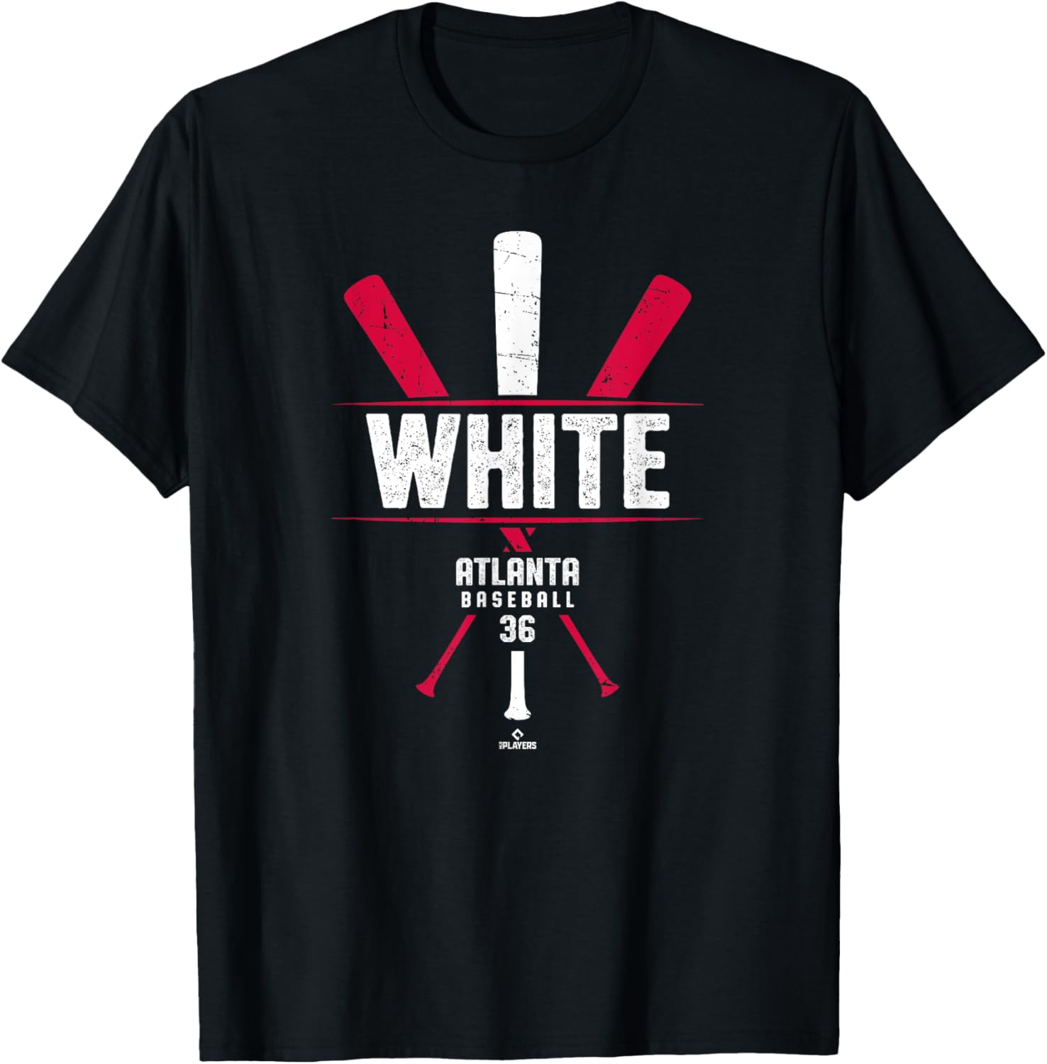 Vintage Baseball Bat Eli White Atlanta Team T-Shirt for Gameday Fun - 4