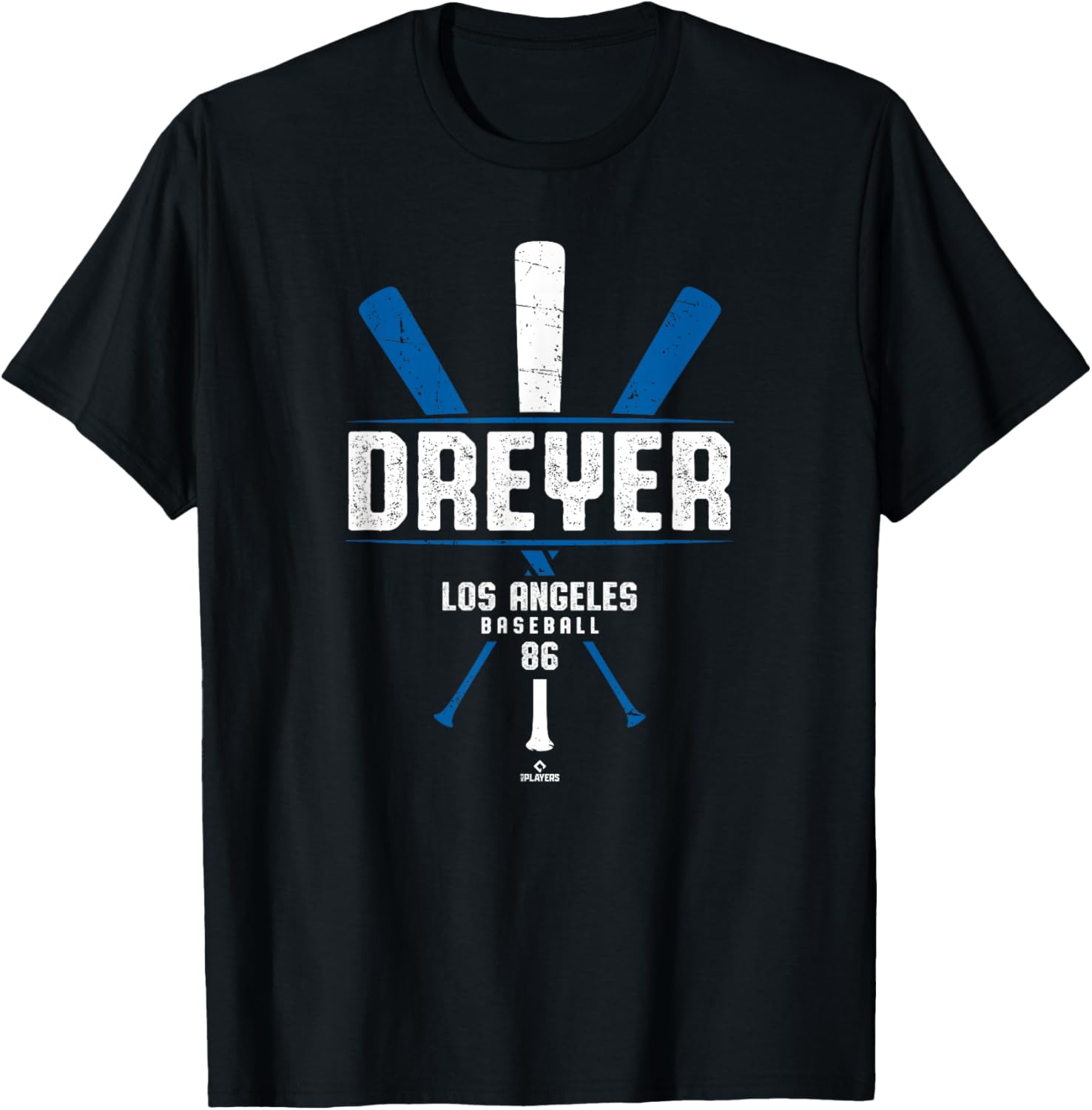 Vintage Baseball Bat Gameday Jack Dreyer Los Angeles Tee Shirt - 1