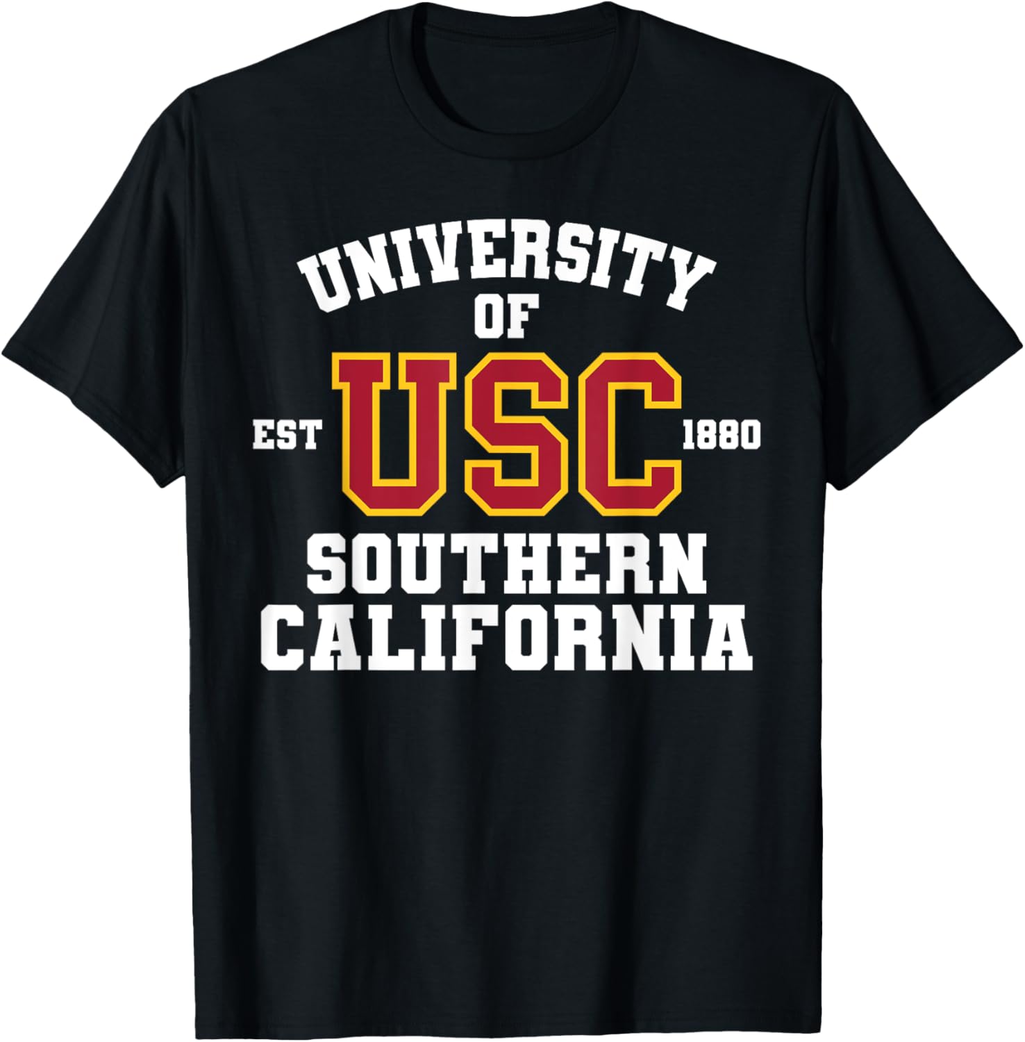 USC Established 1880 University of Southern California T-Shirt for Fans - 9